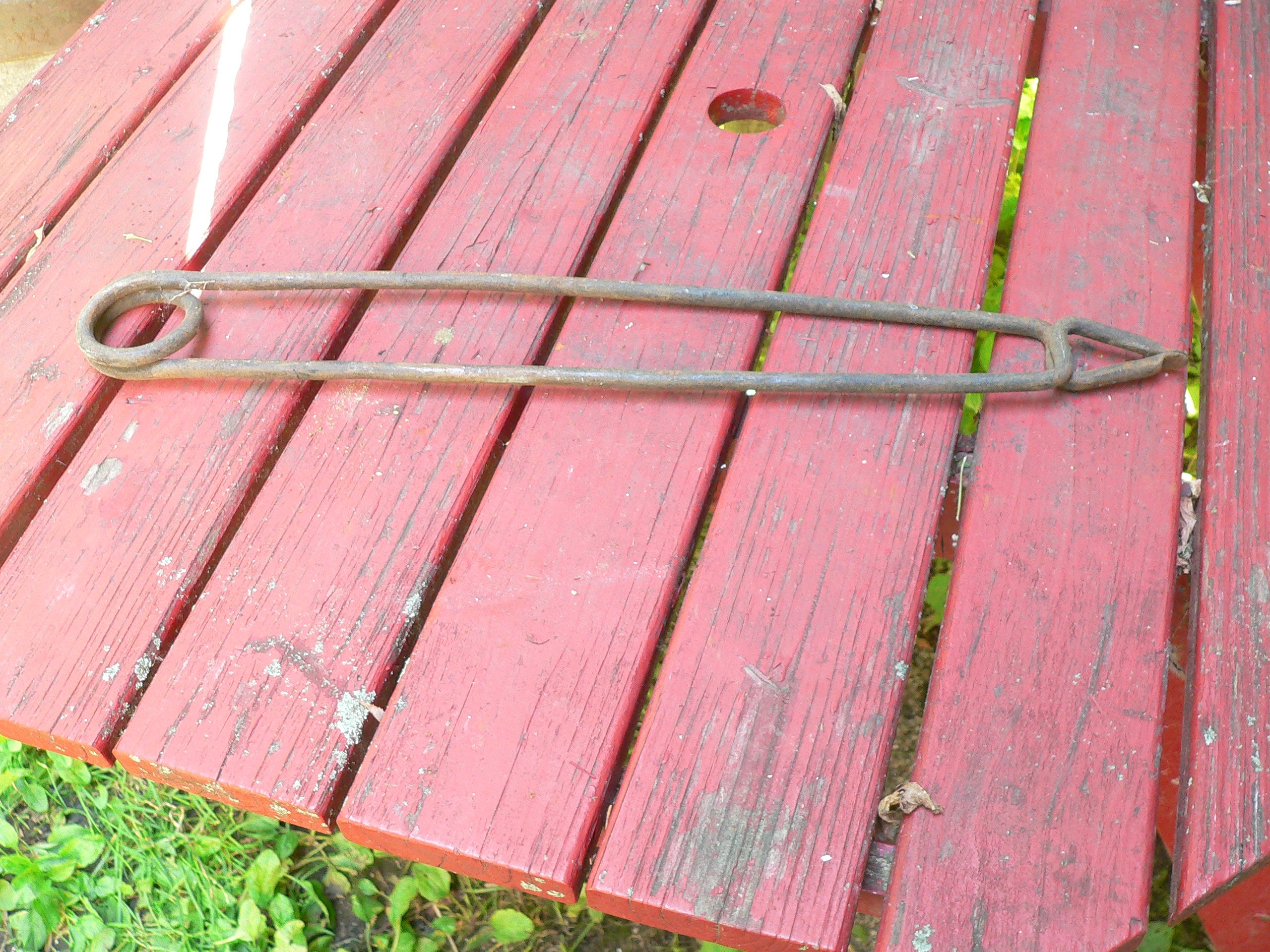 Pince antique de forge # 10039.3