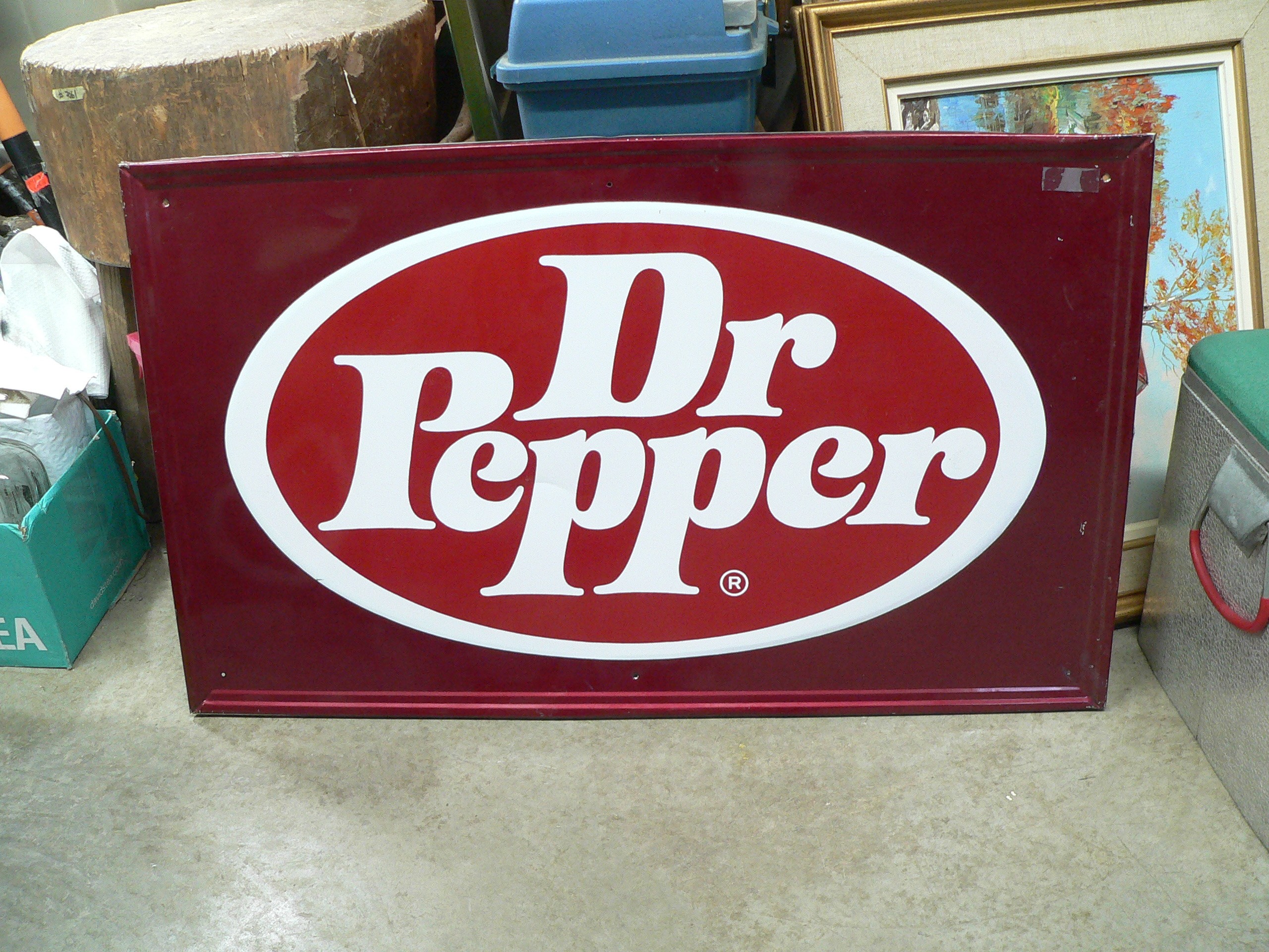 Belle enseigne vintage Dr. Pepper # 10653