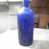 Bouteille antique bleu mauve # 10658.25
