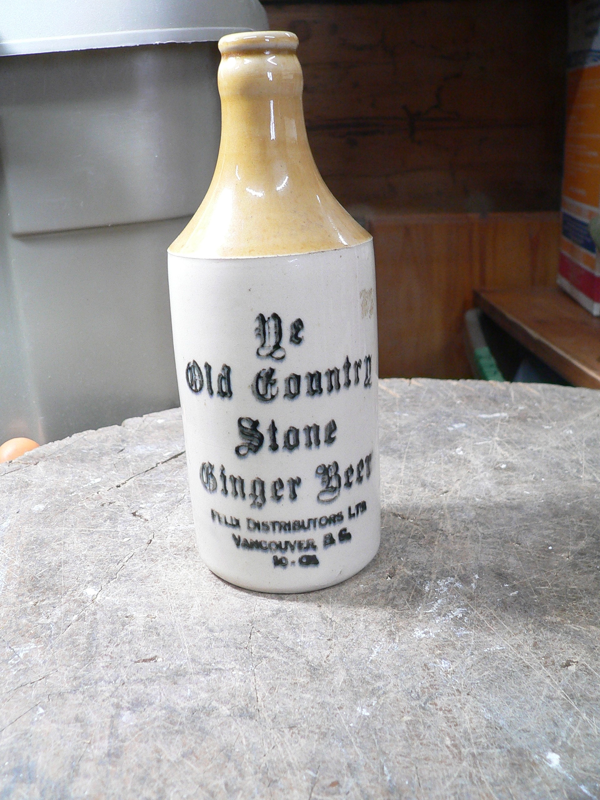 Bouteille antique ginger beer # 10659.1 