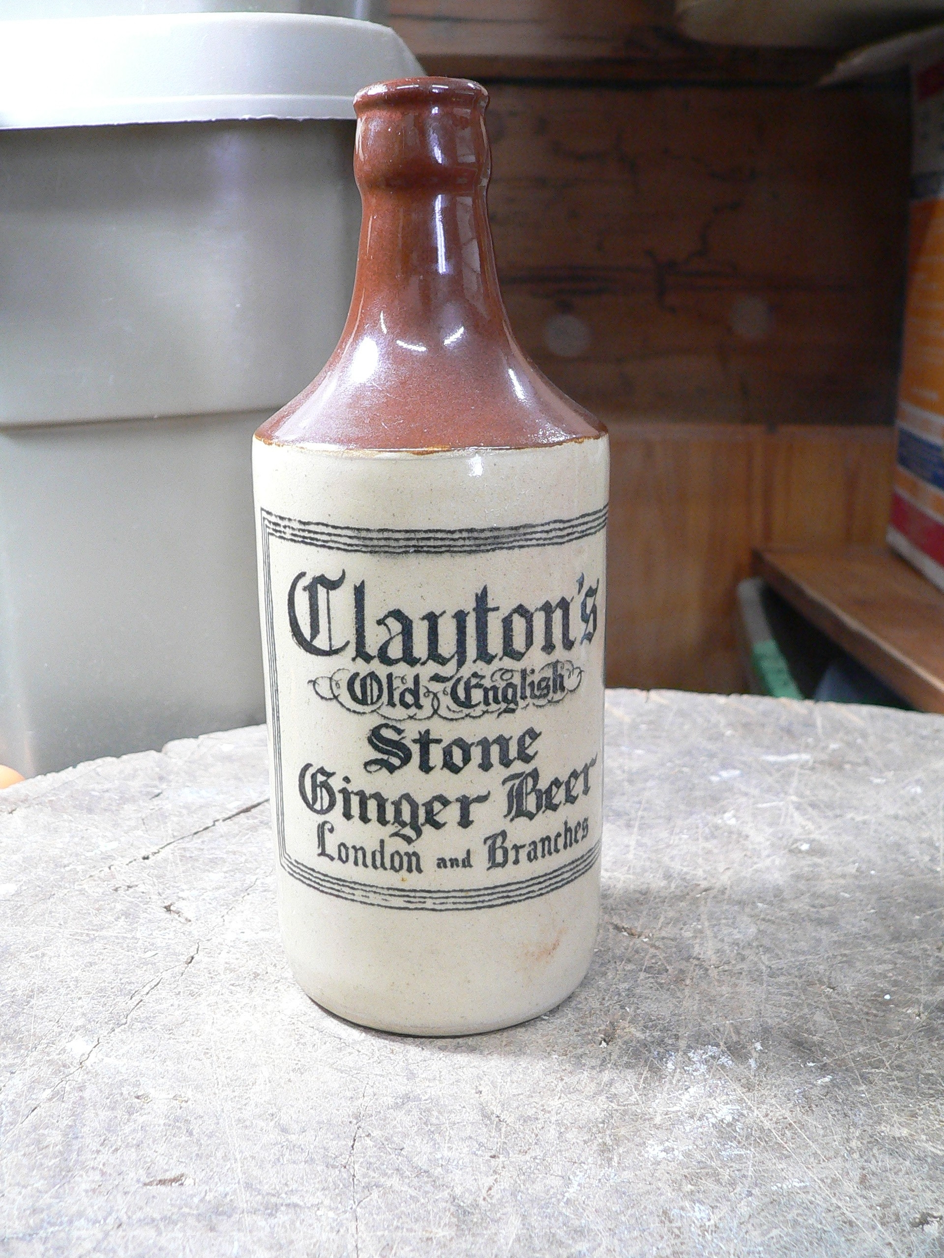 Bouteille antique ginger beer # 10659.2