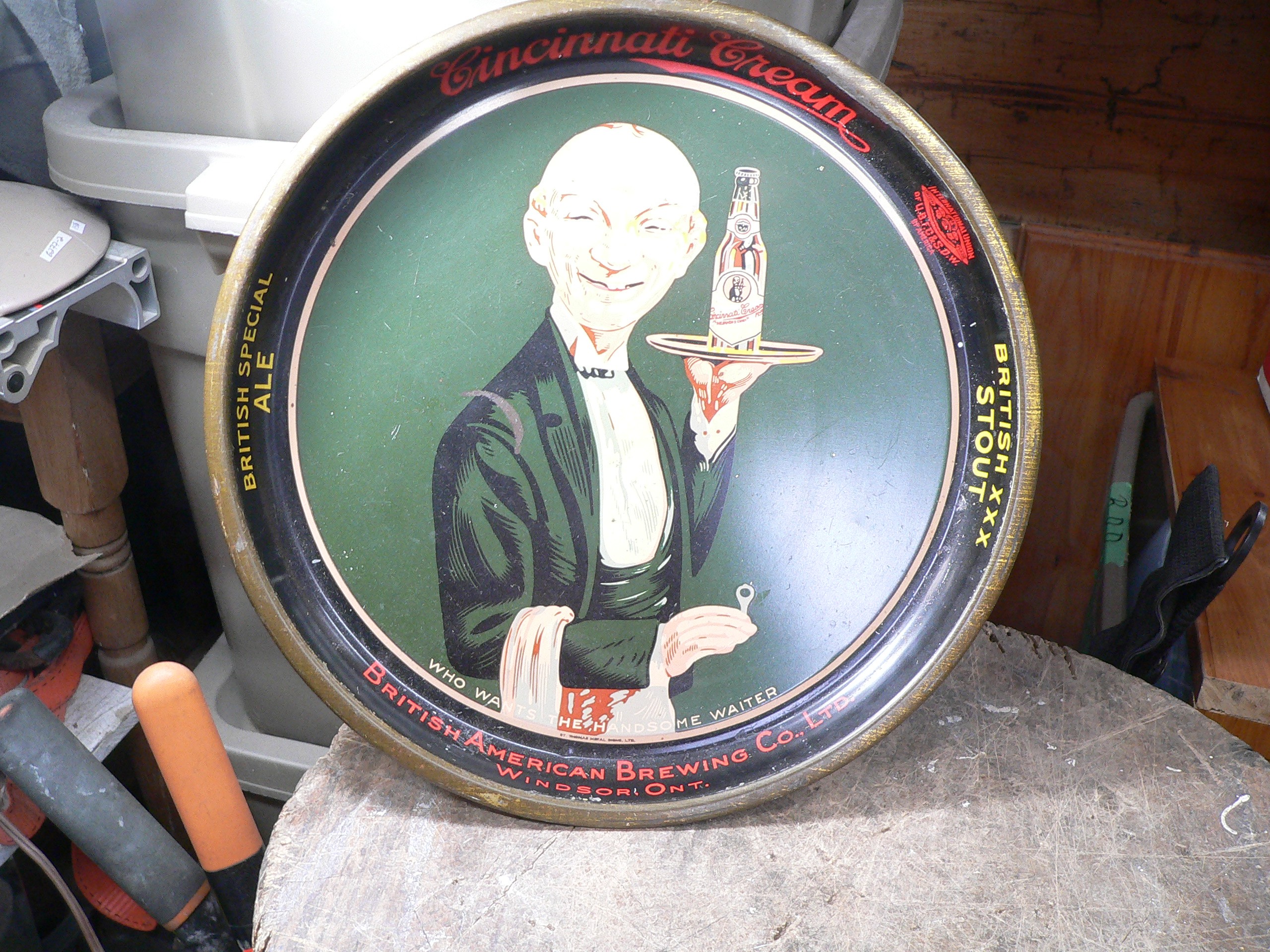 Cabaret antique bière Cincinnati Cream # 10927.2