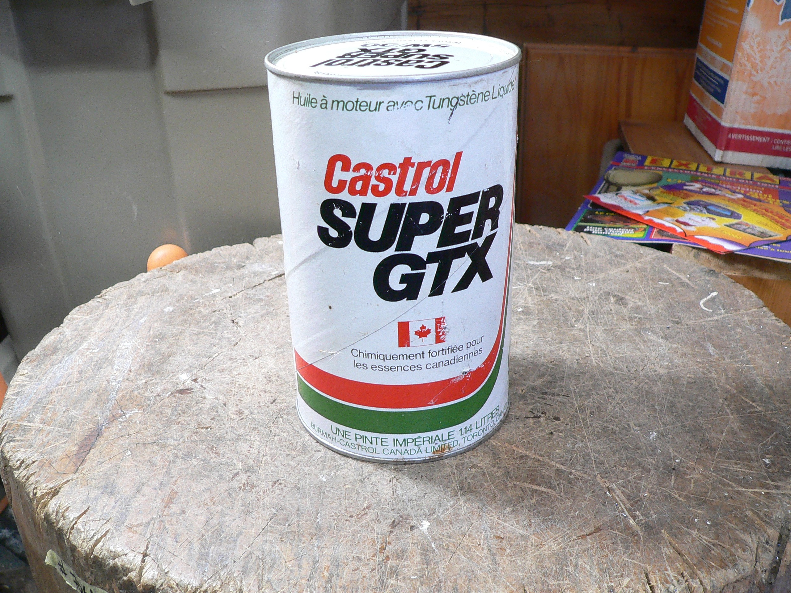 Canne d'huile castrol super gtx # 10979.9