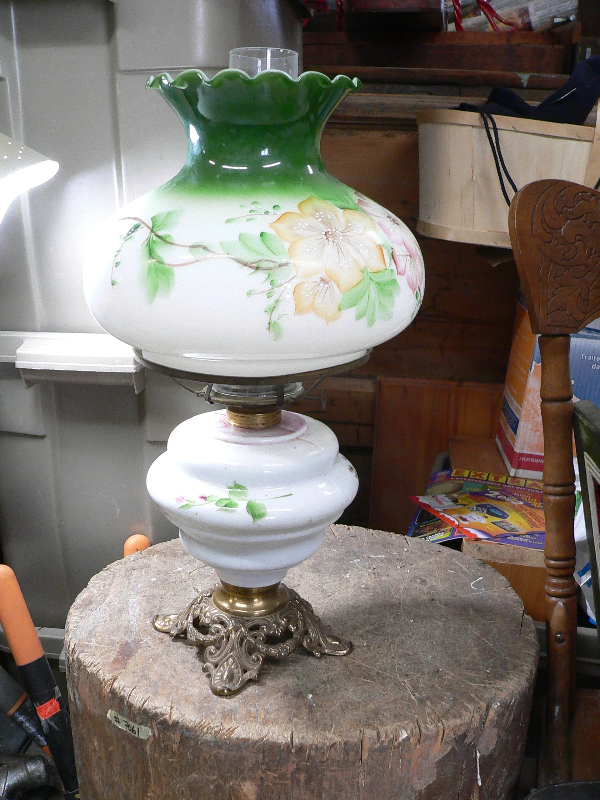 Lampe a l'huile antique # 10995.1