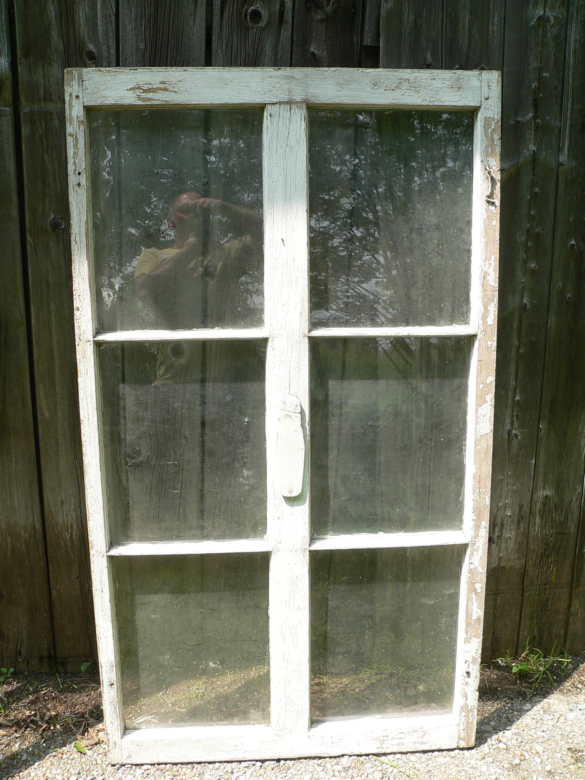 Fenêtre antique a 6 carreaux # 11138.9