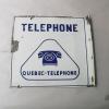  Petite flange antique Quebec téléphone # 11280