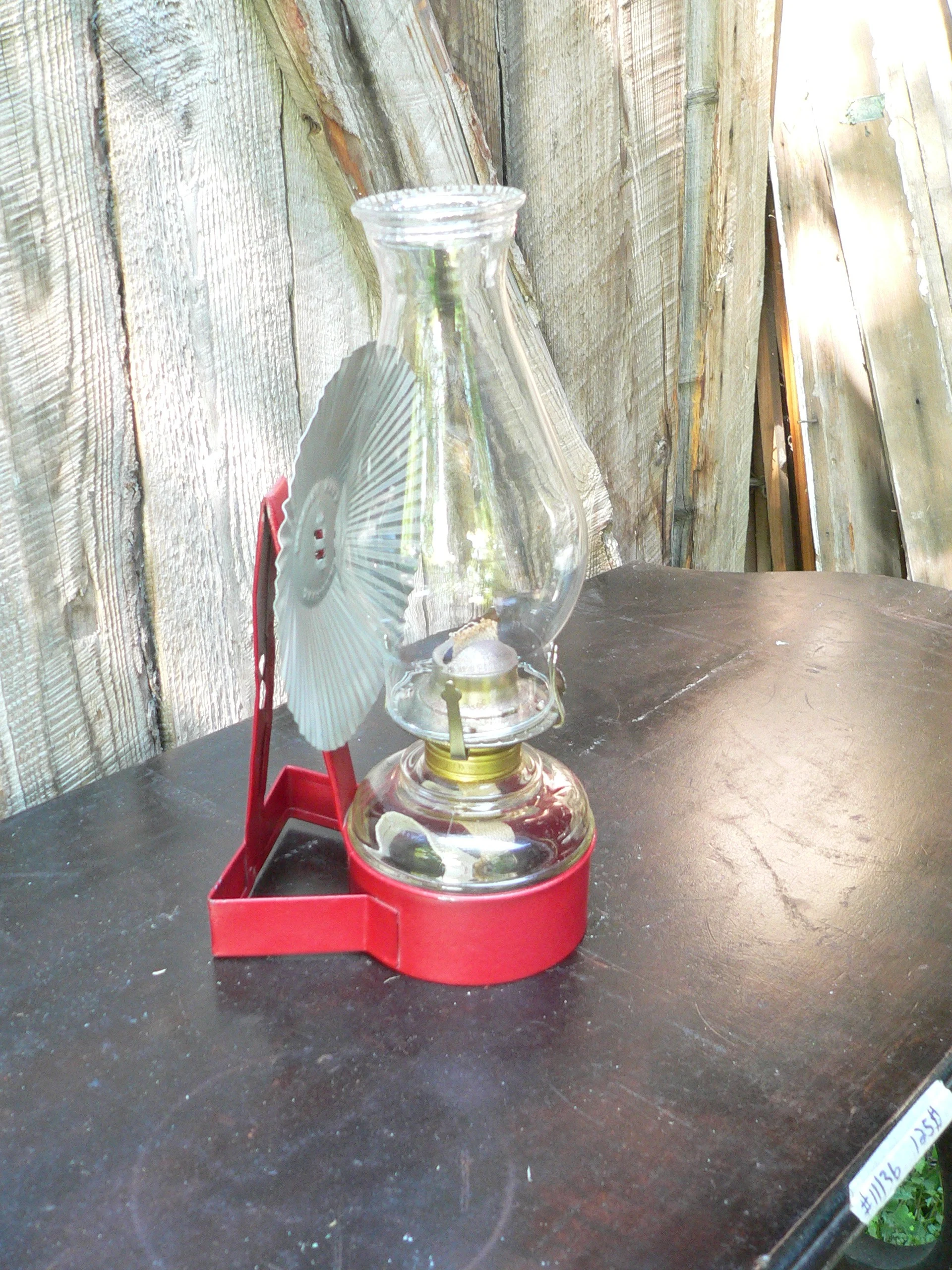 Lampe a l'huile antique mural # 11283.8