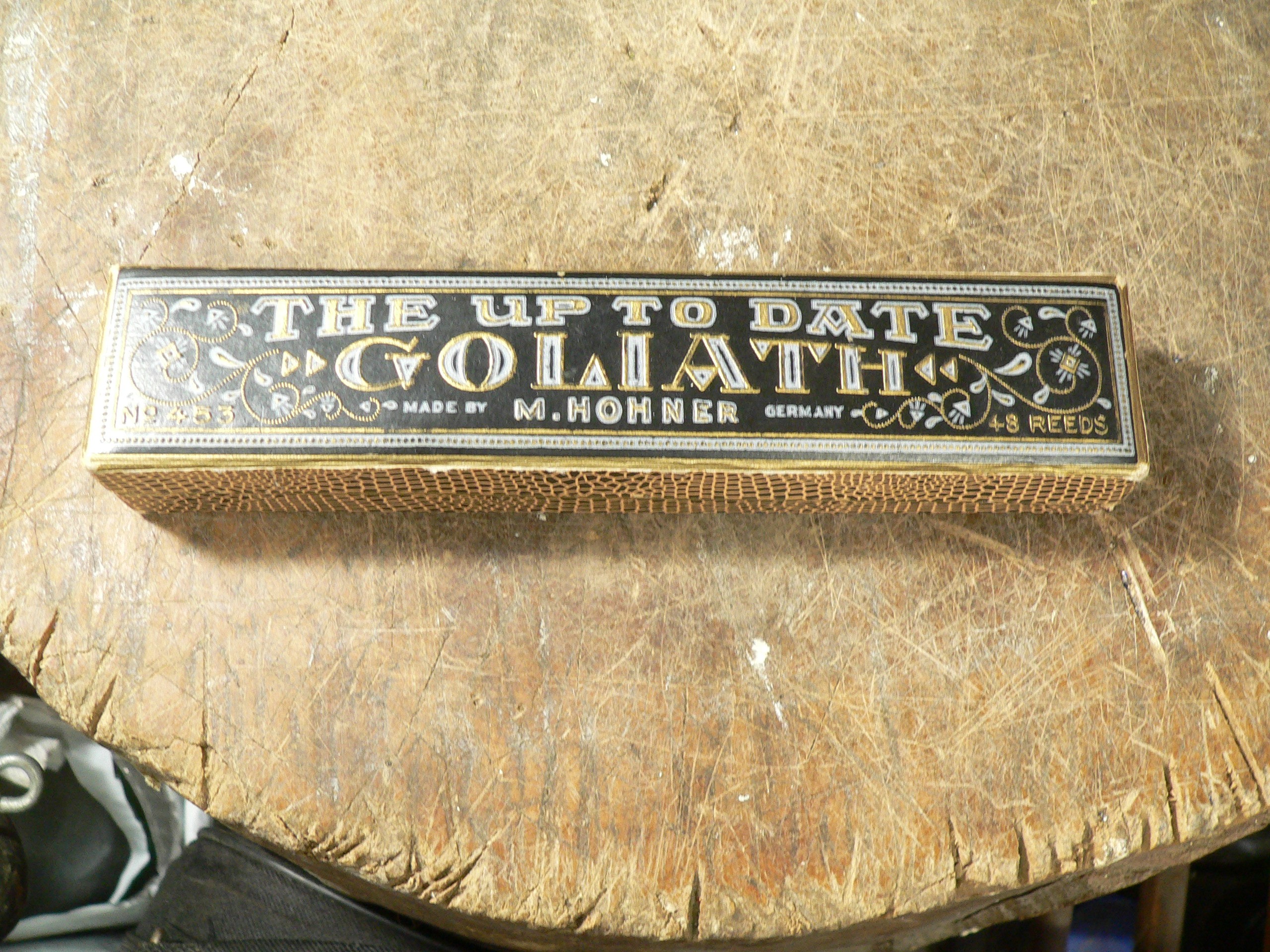 Harmonica antique Golieth # 11376.1