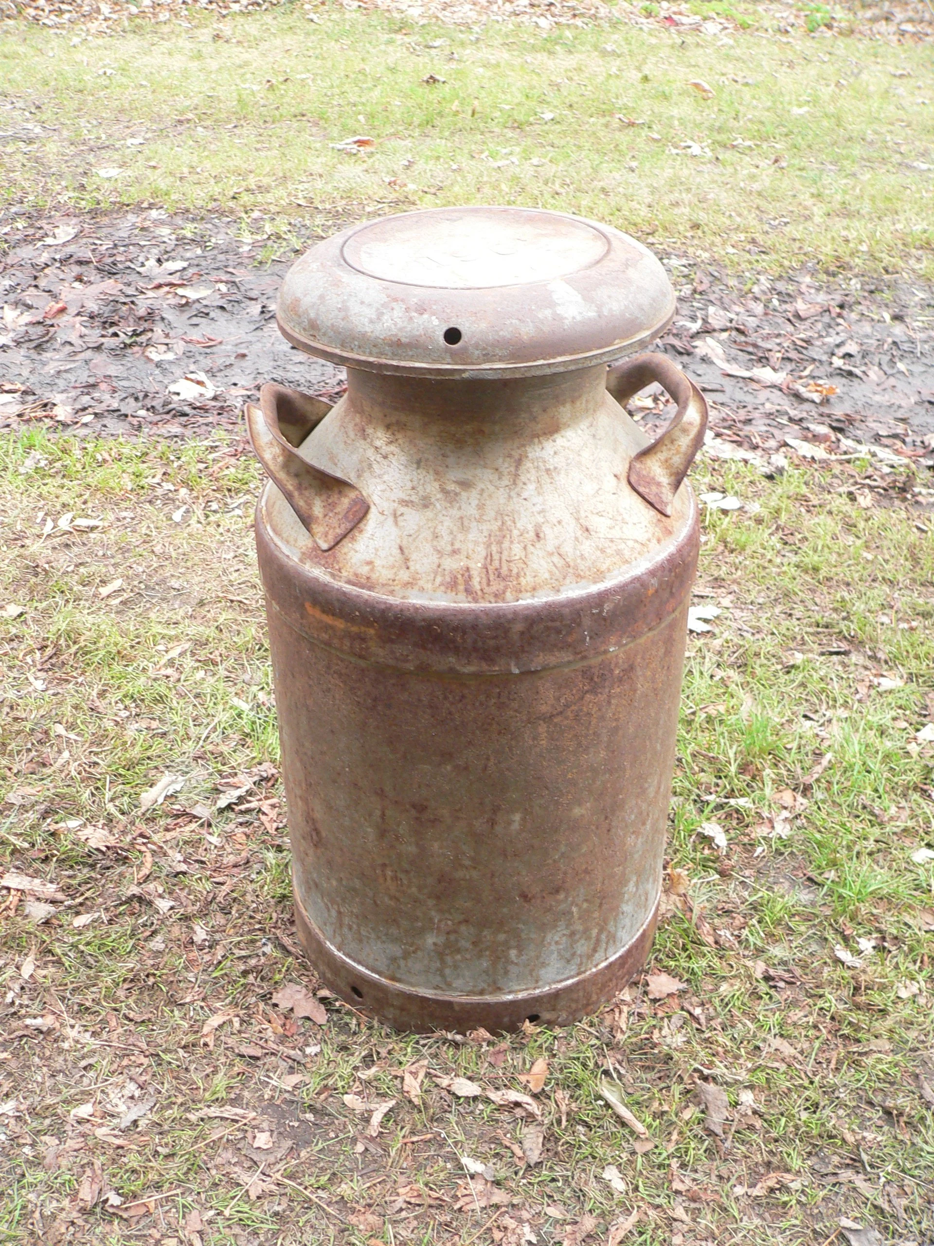Bidon de lait antique # 11529.2
