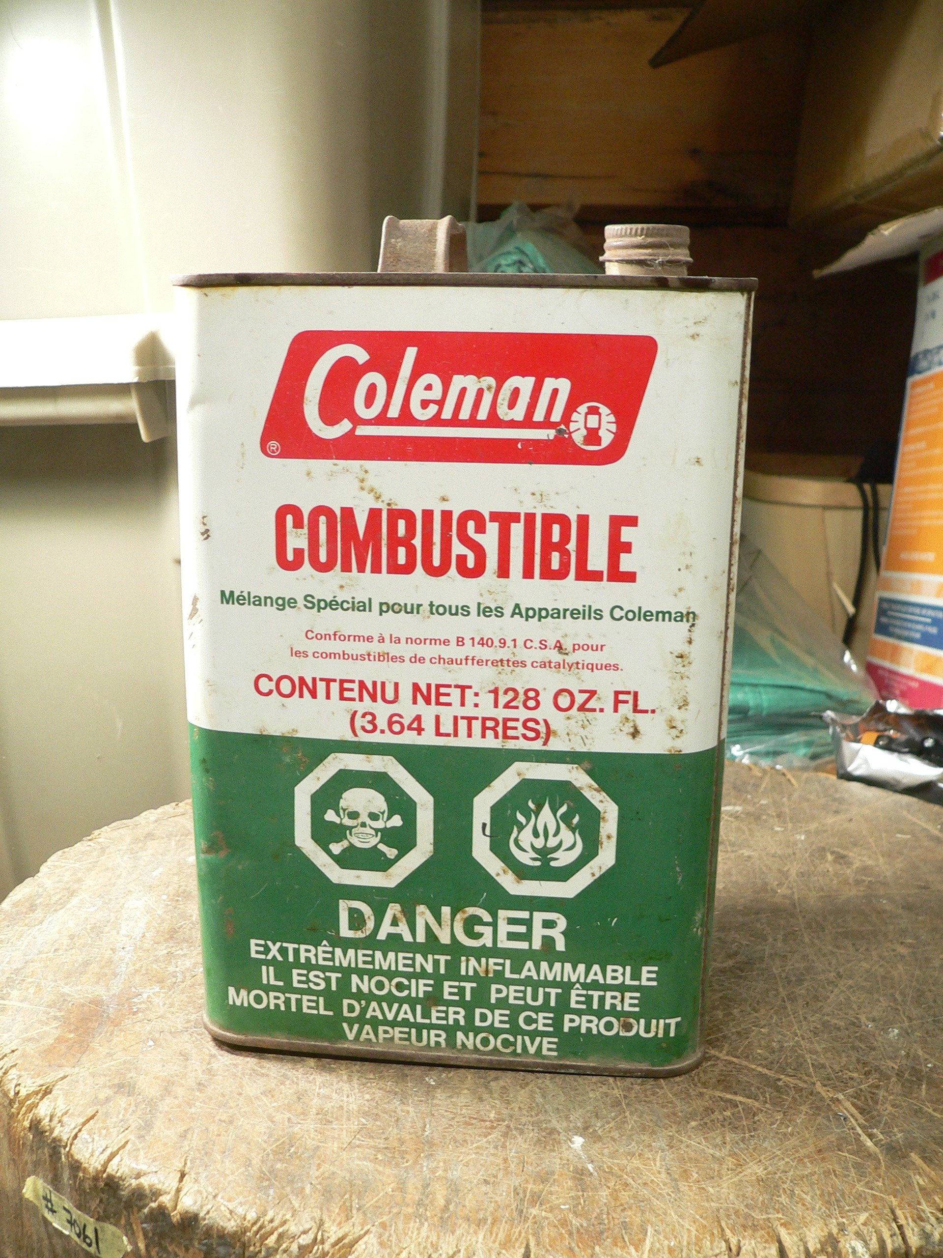 Canne vintage combustible coleman # 11560.1