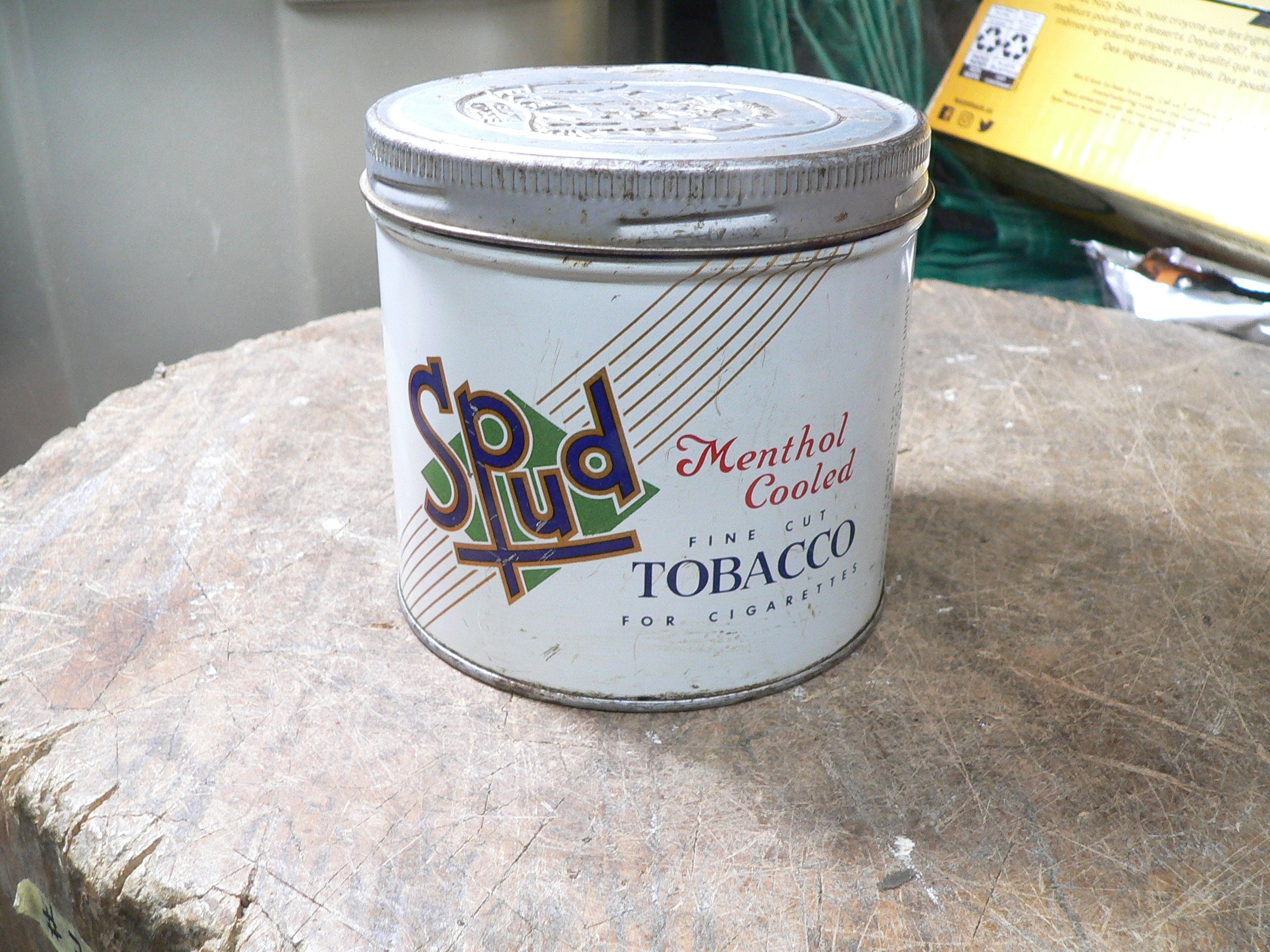 Canne tabac antique spud # 11676