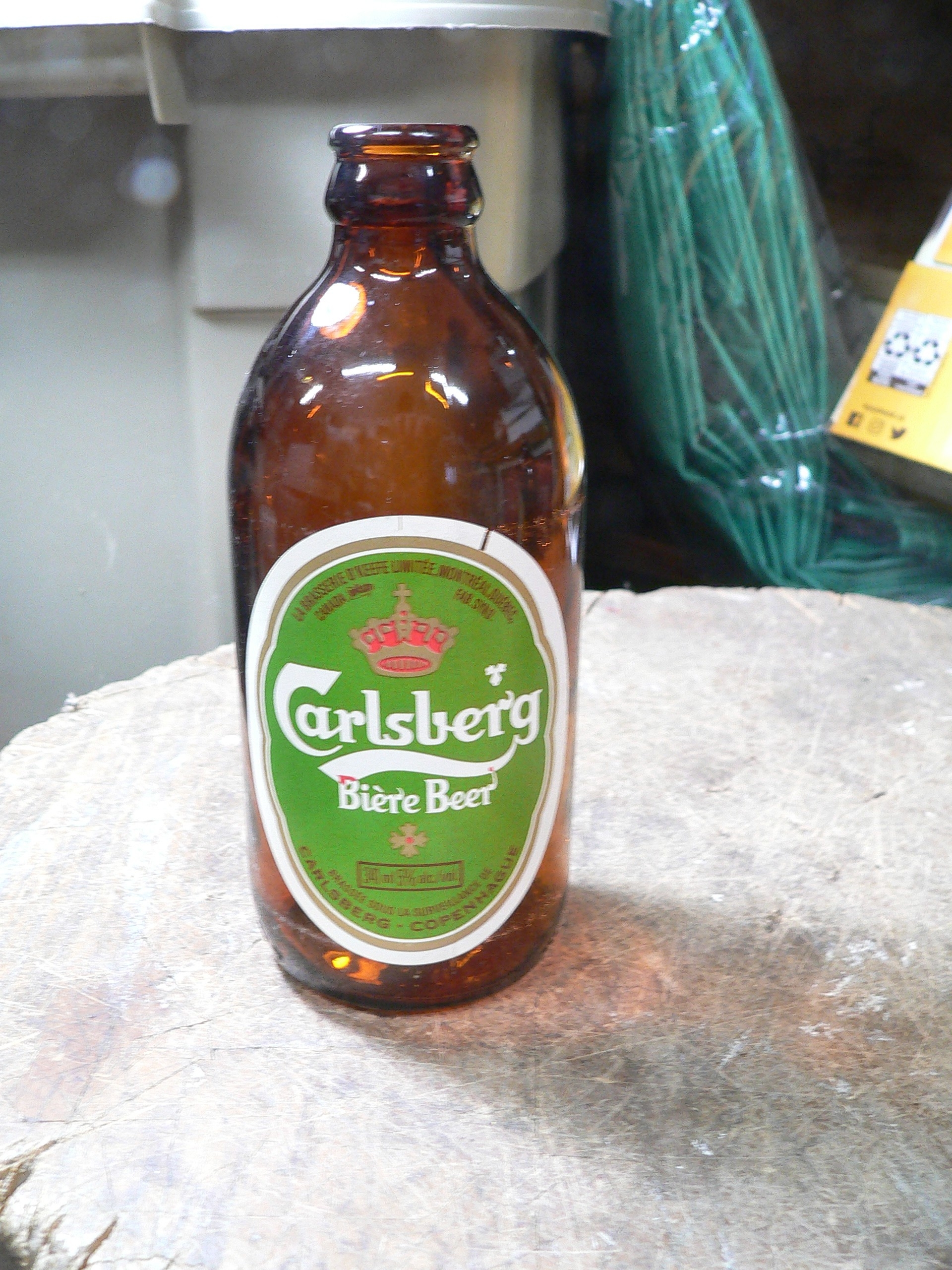 Bouteille bière stubby Carlsberg # 11694.2 