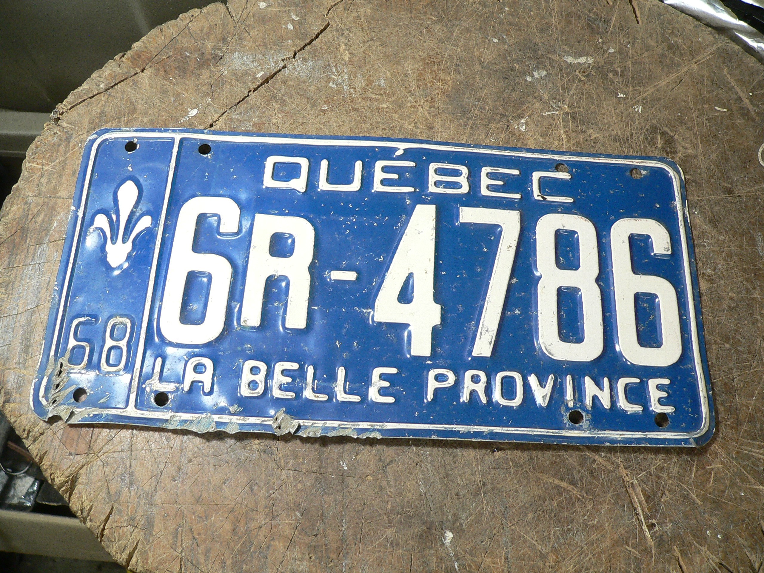 Plaque 1968 # 11721