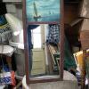 Miroir antique cadre # 11829 
