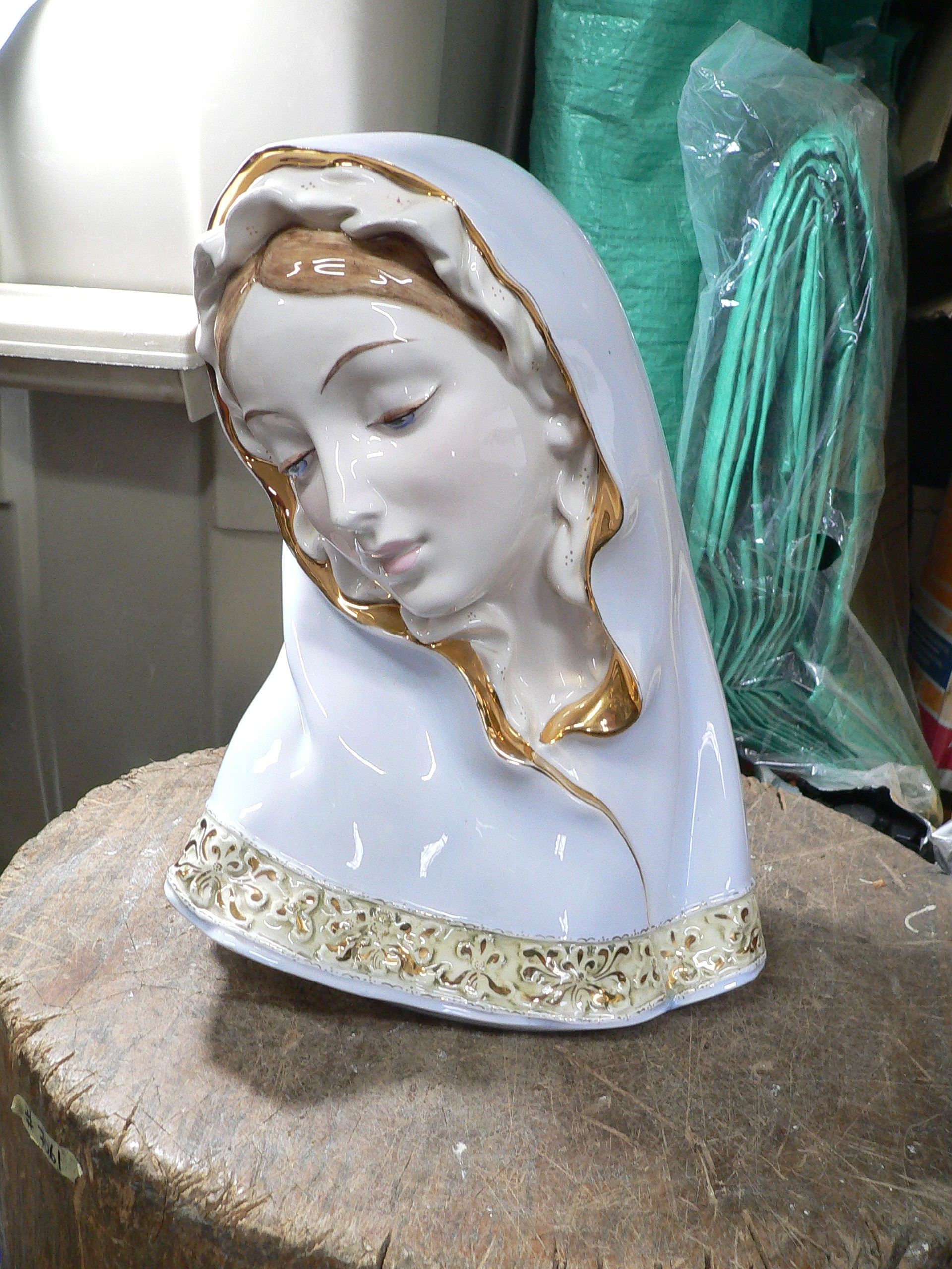 Belle statue de sainte vierge # 12049