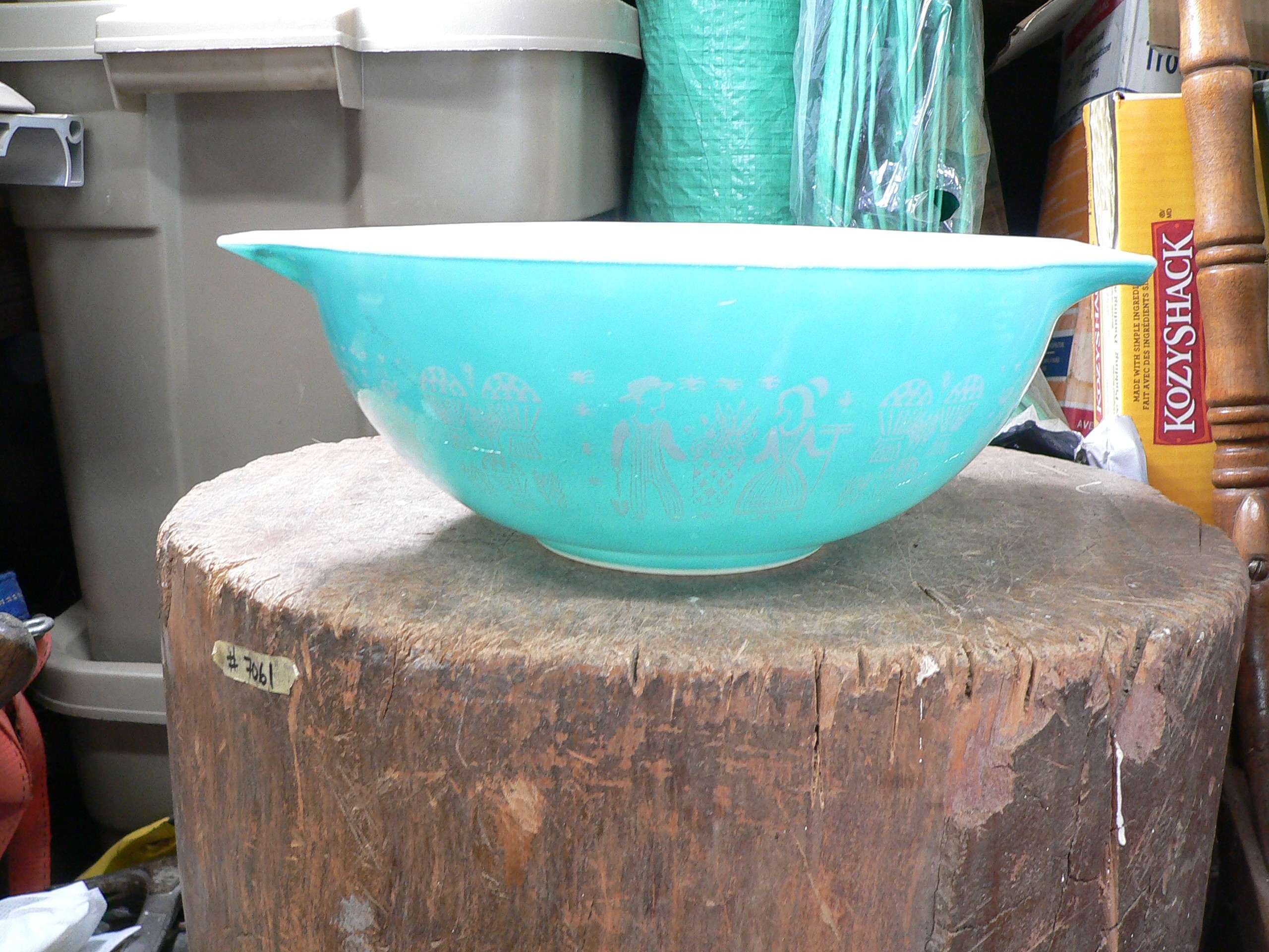 Bol vintage pyrex amish # 12060.1