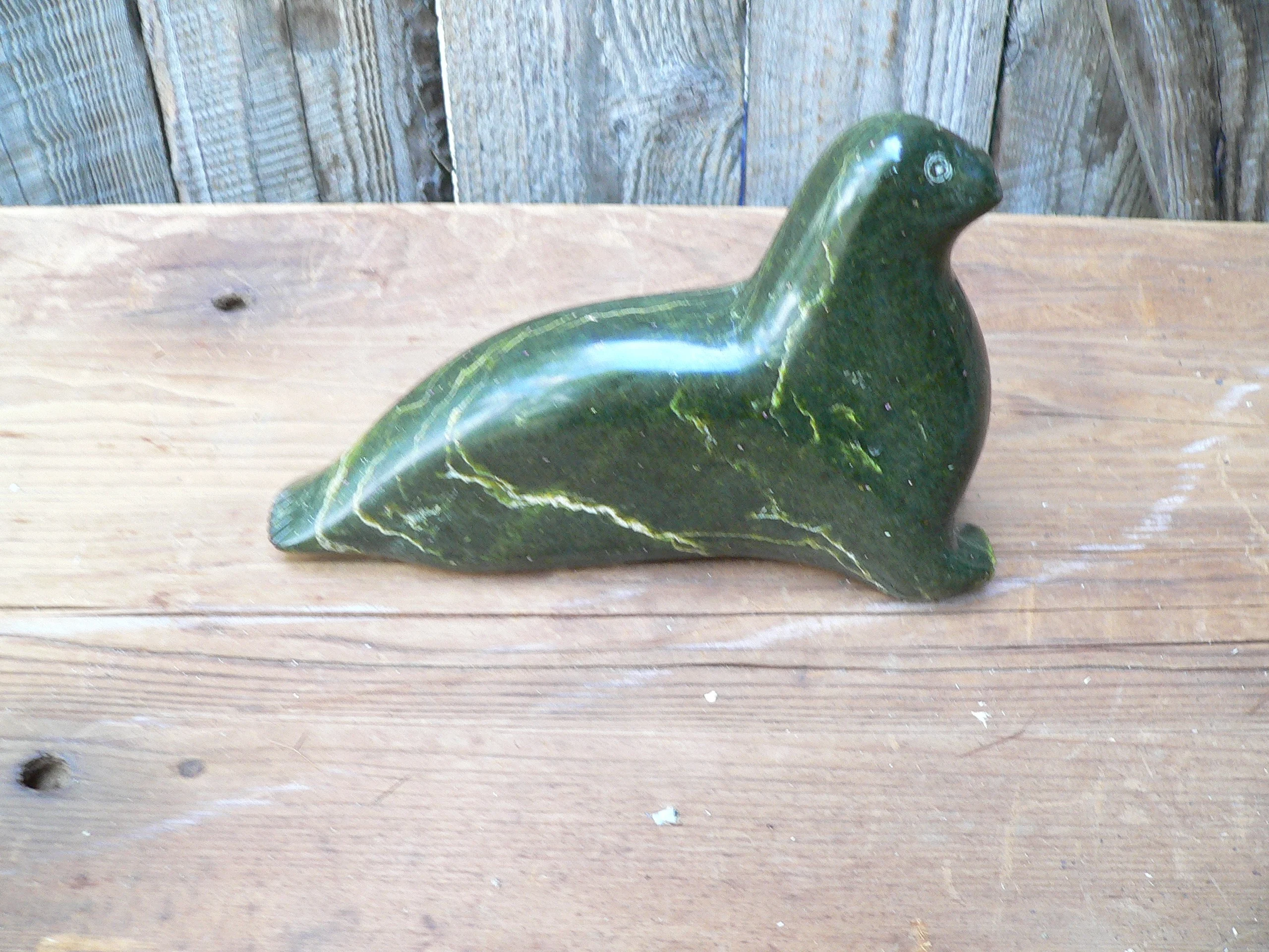 Sculpture inuit  vintage # 12136.5 