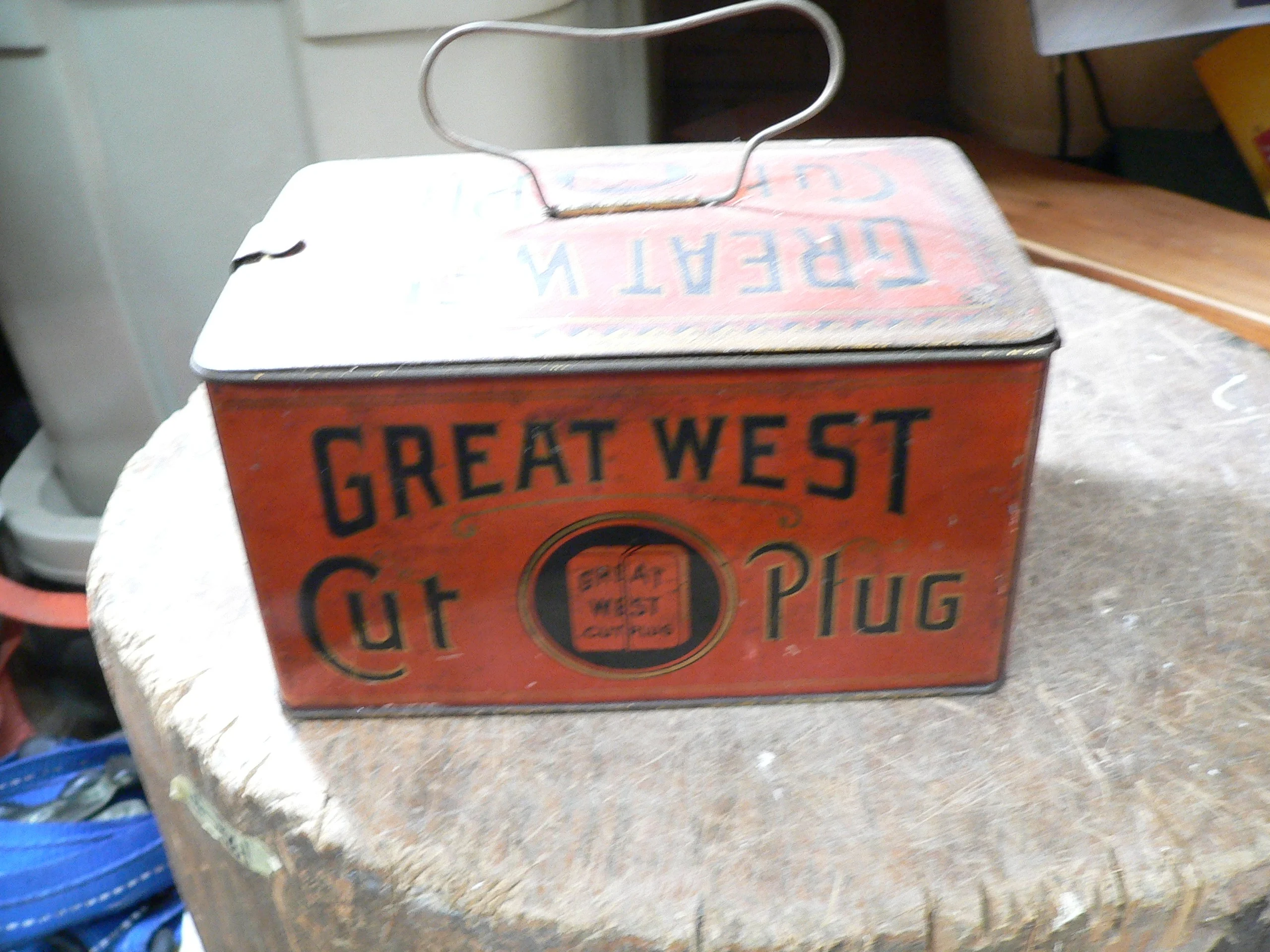 Boite lunch box tabac great west cut plug # 12170.100