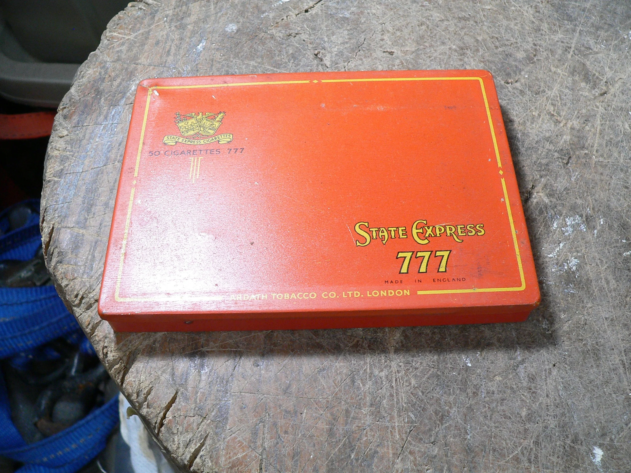 Boite de tabac state express 777 # 12170.91