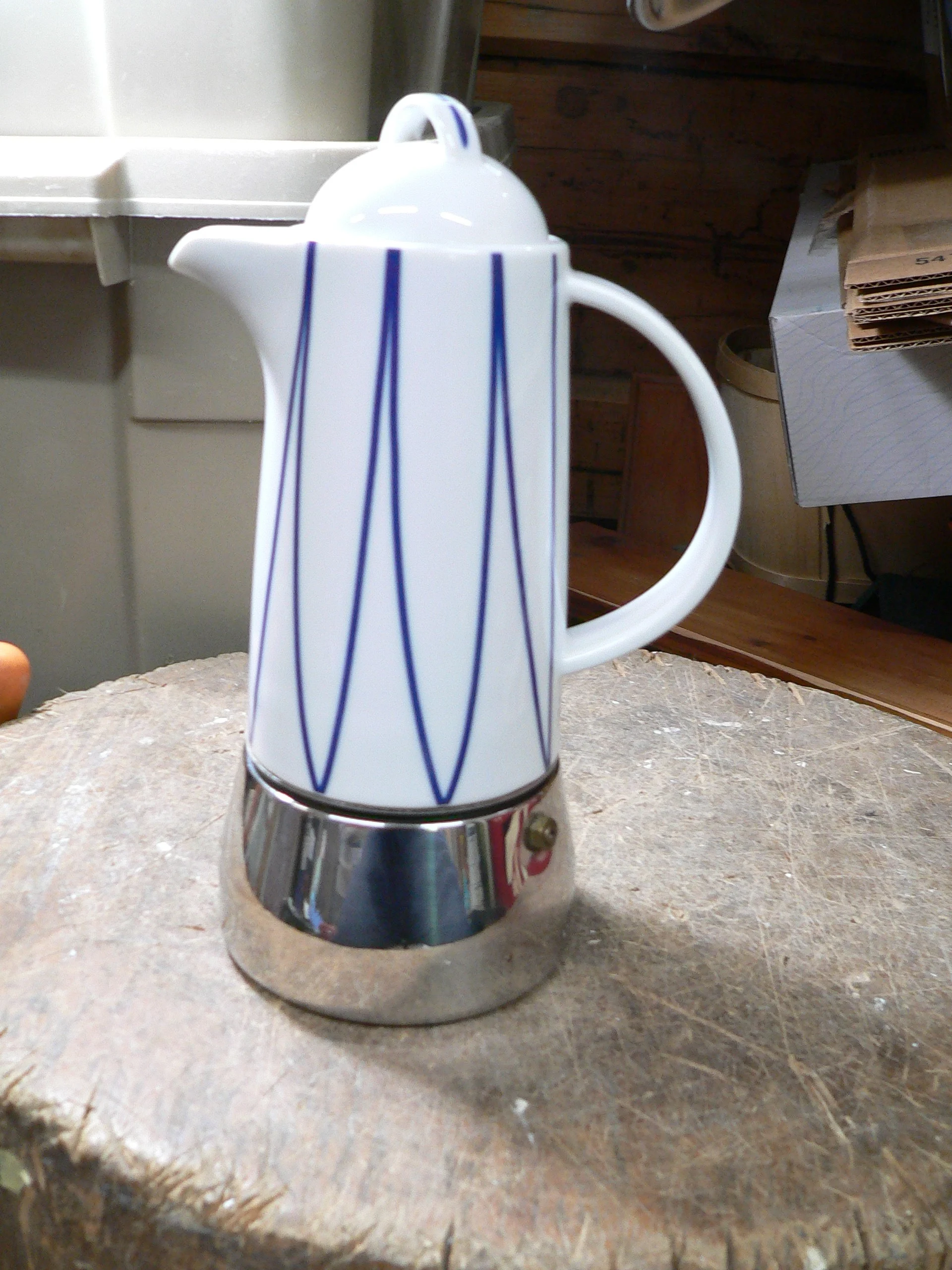  Théière en porcelaine ancap # 12280.2