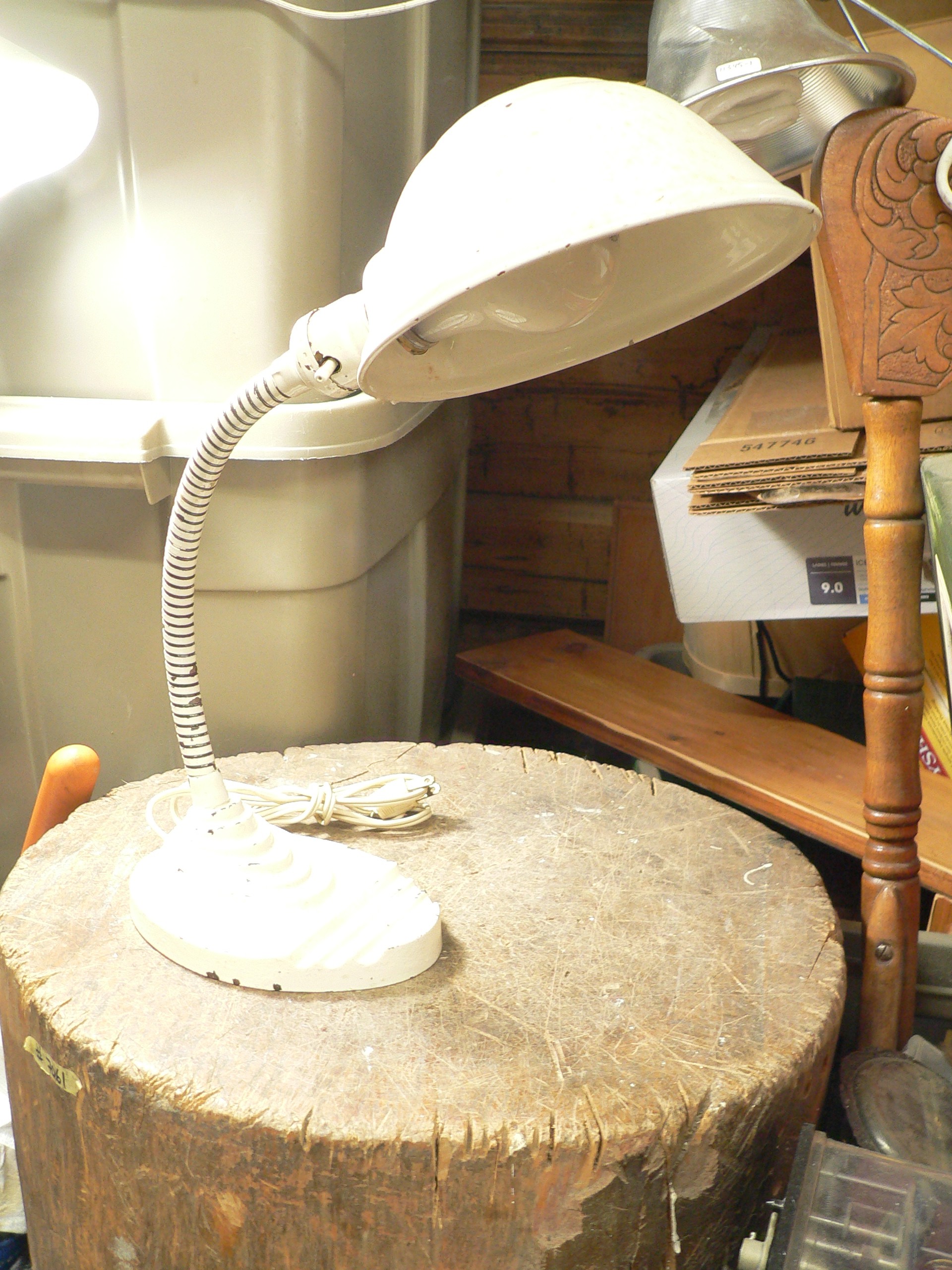 Lampe ajustable antique # 12304.2  