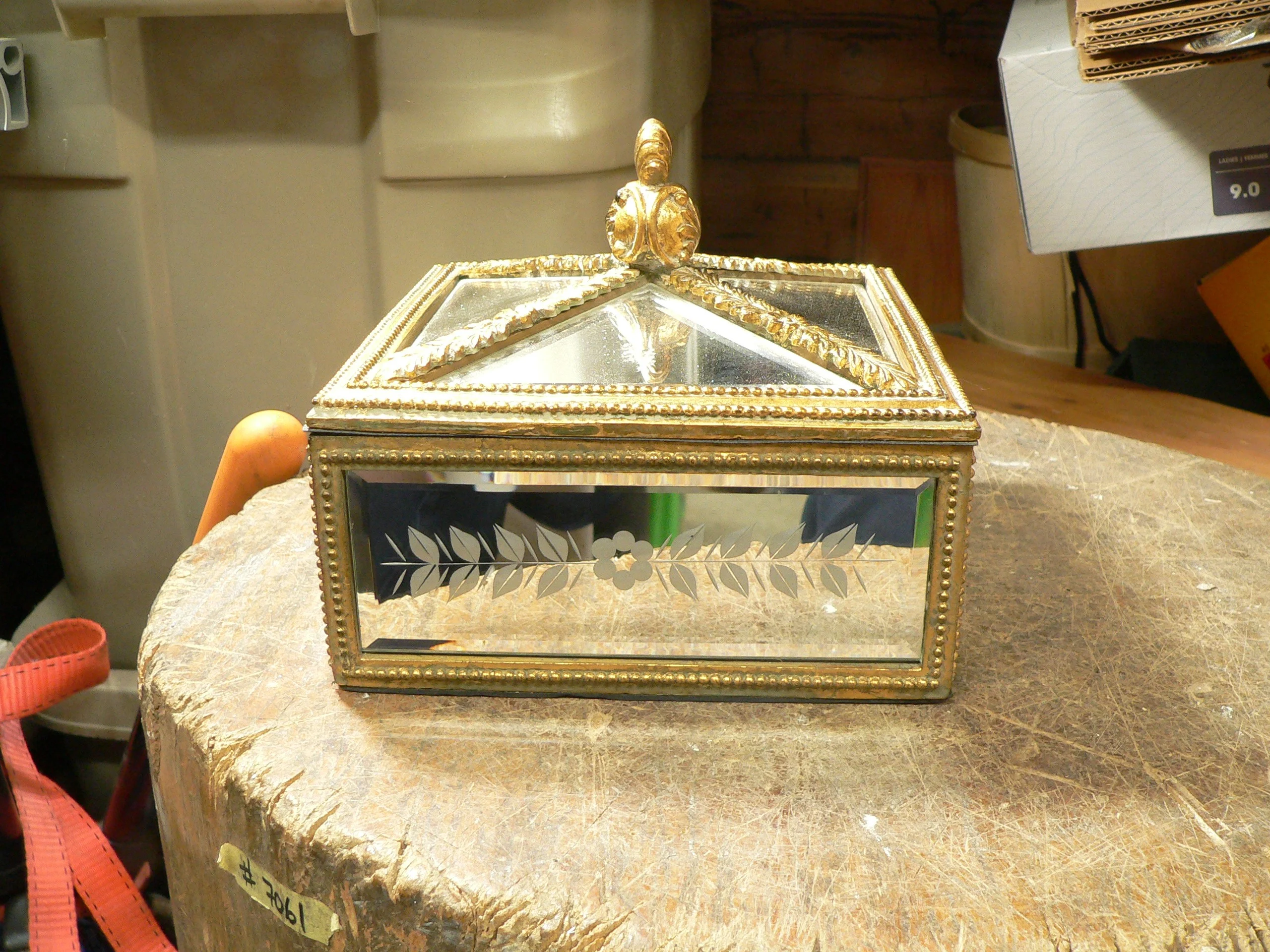 Boite a bijou vintage # 12325 