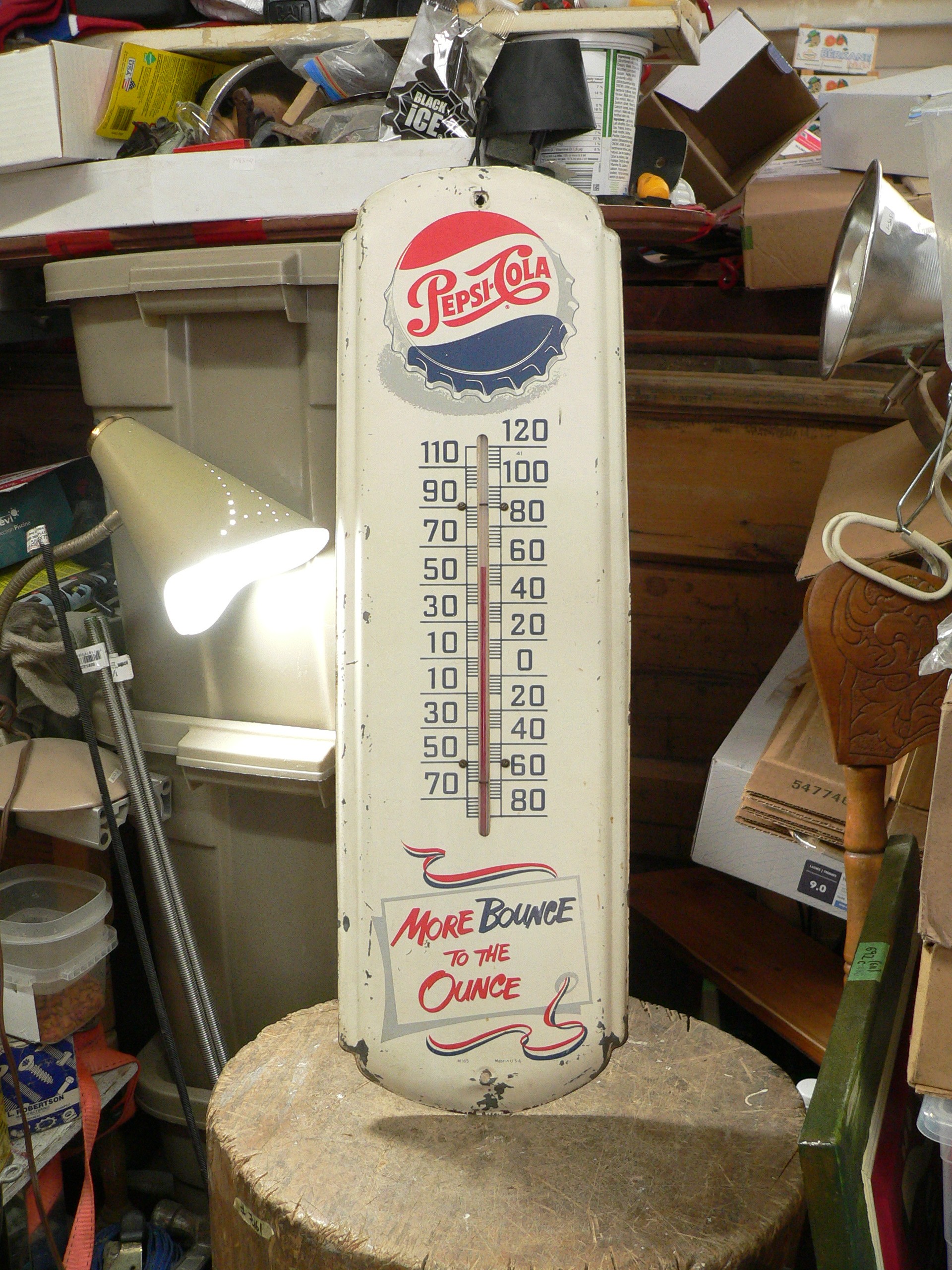  Thermomètre pepsi antique # 12438