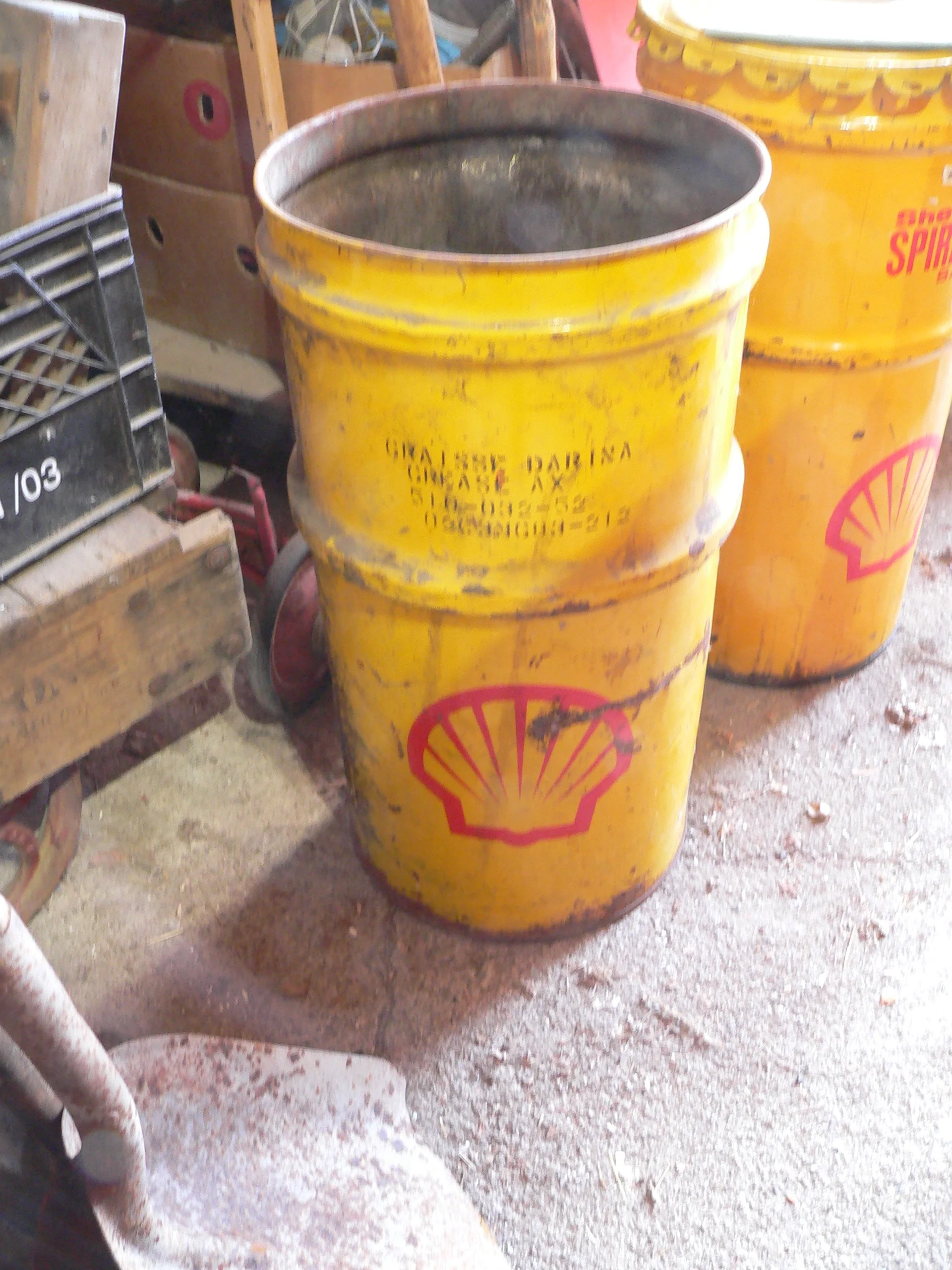 Baril graisse shell # 12455.3