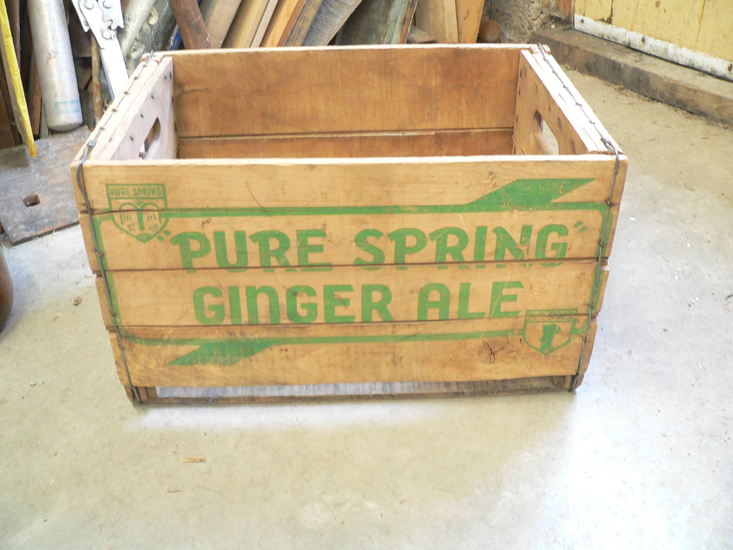 Caisse de liqueur pure spring # 12509.10