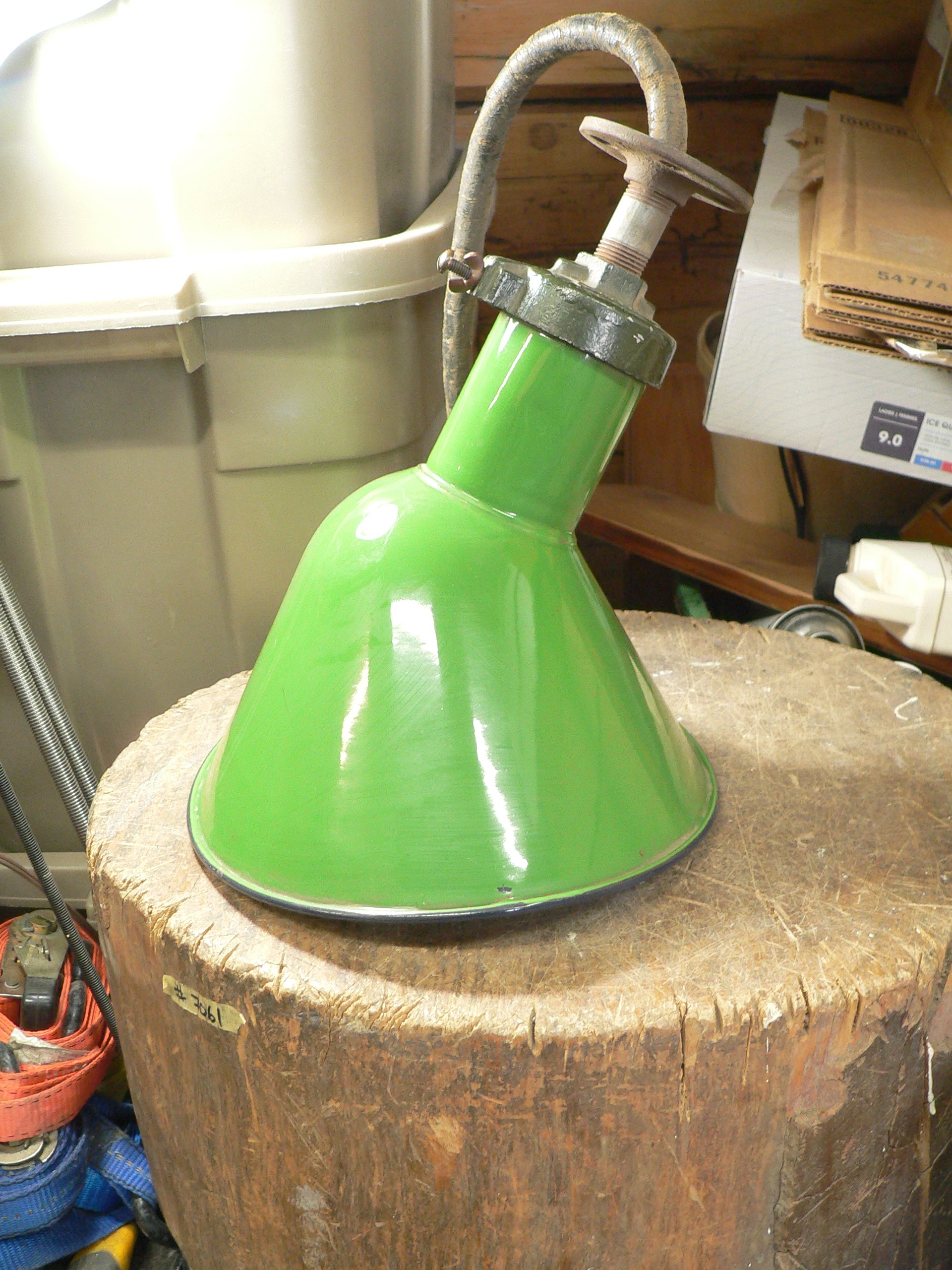 Lampe industriel antique # 12510.2