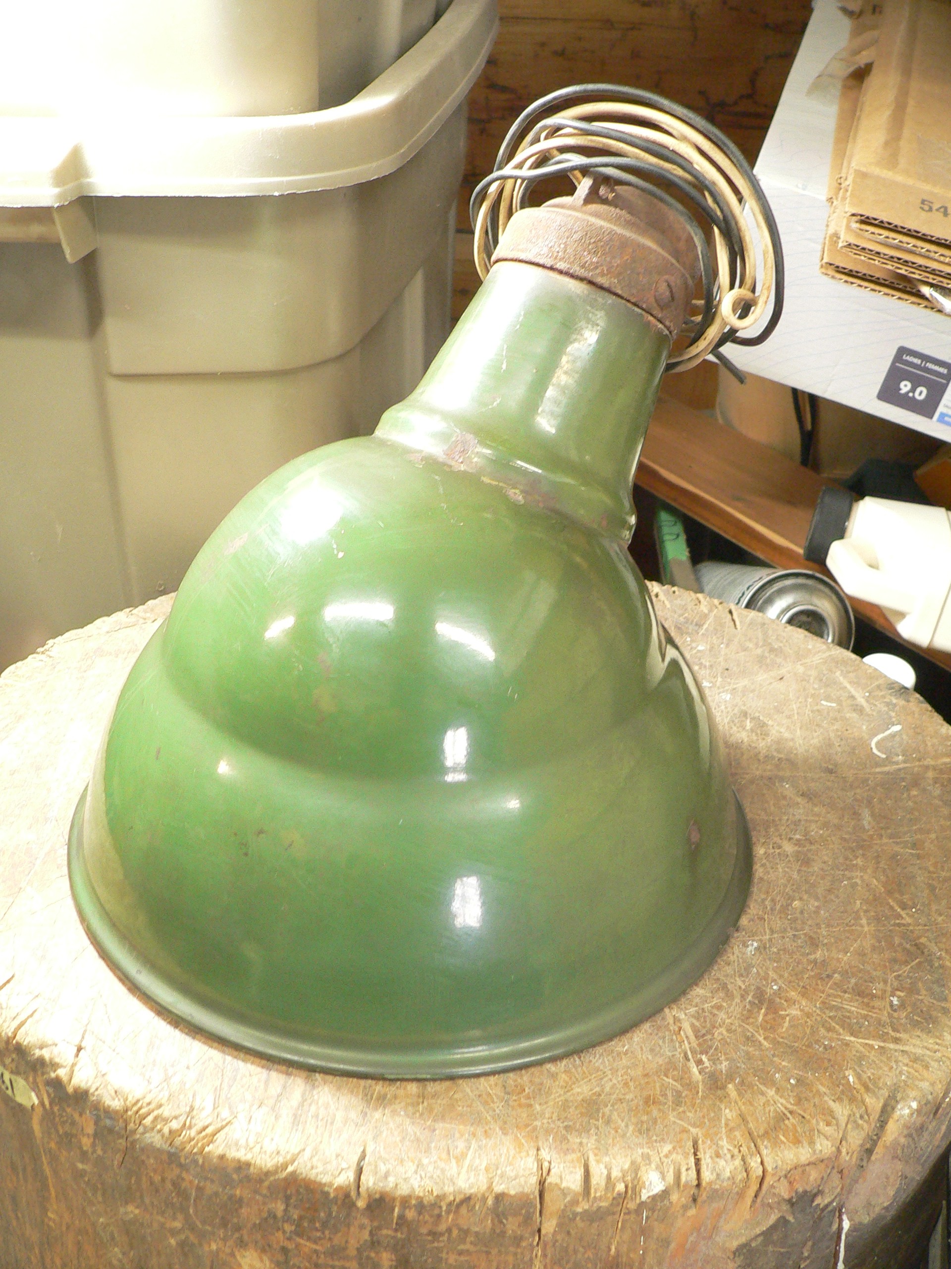 Lampe industriel antique # 12510.3