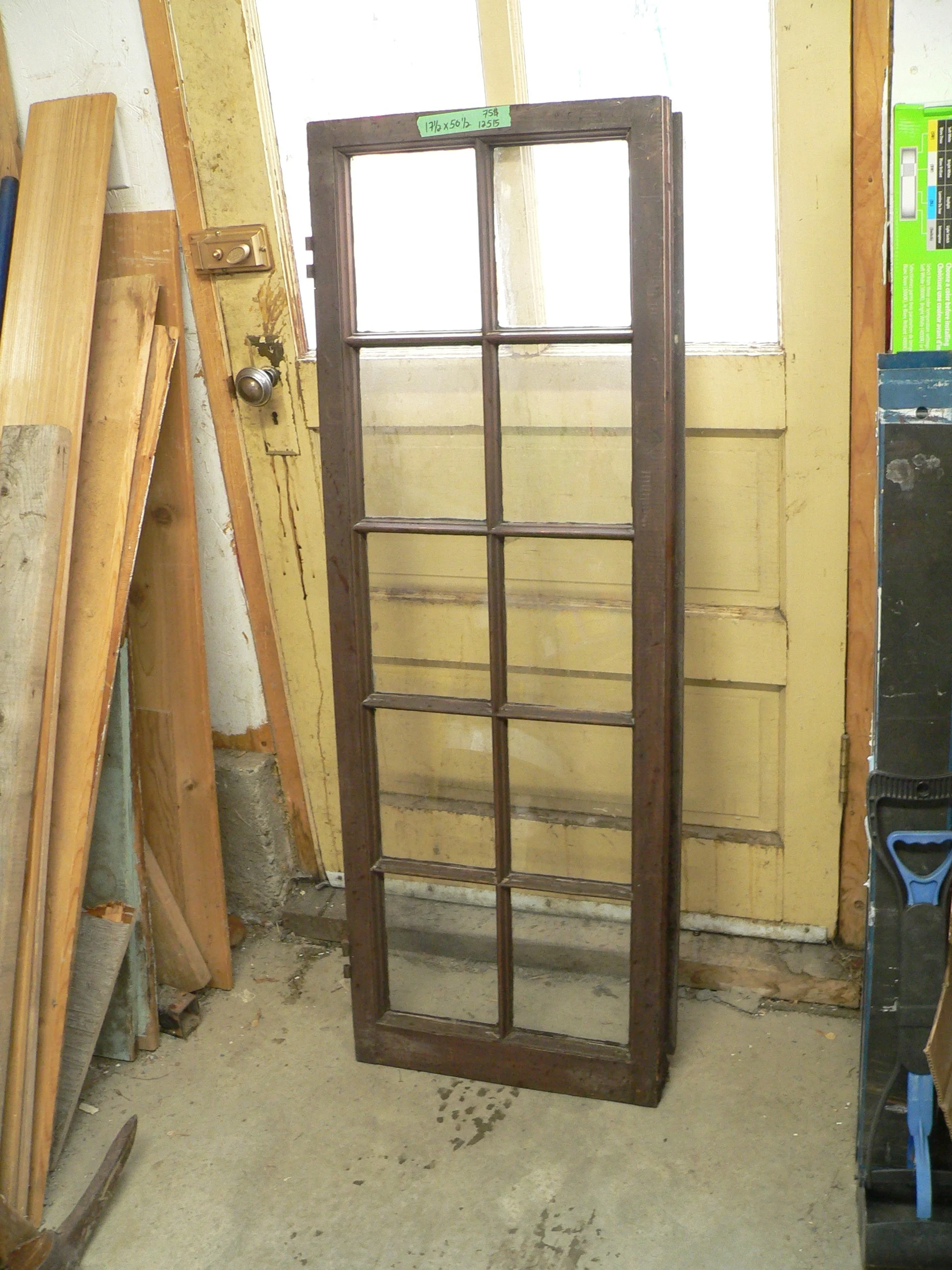 Fenêtre antique a 10 carreaux # 12515