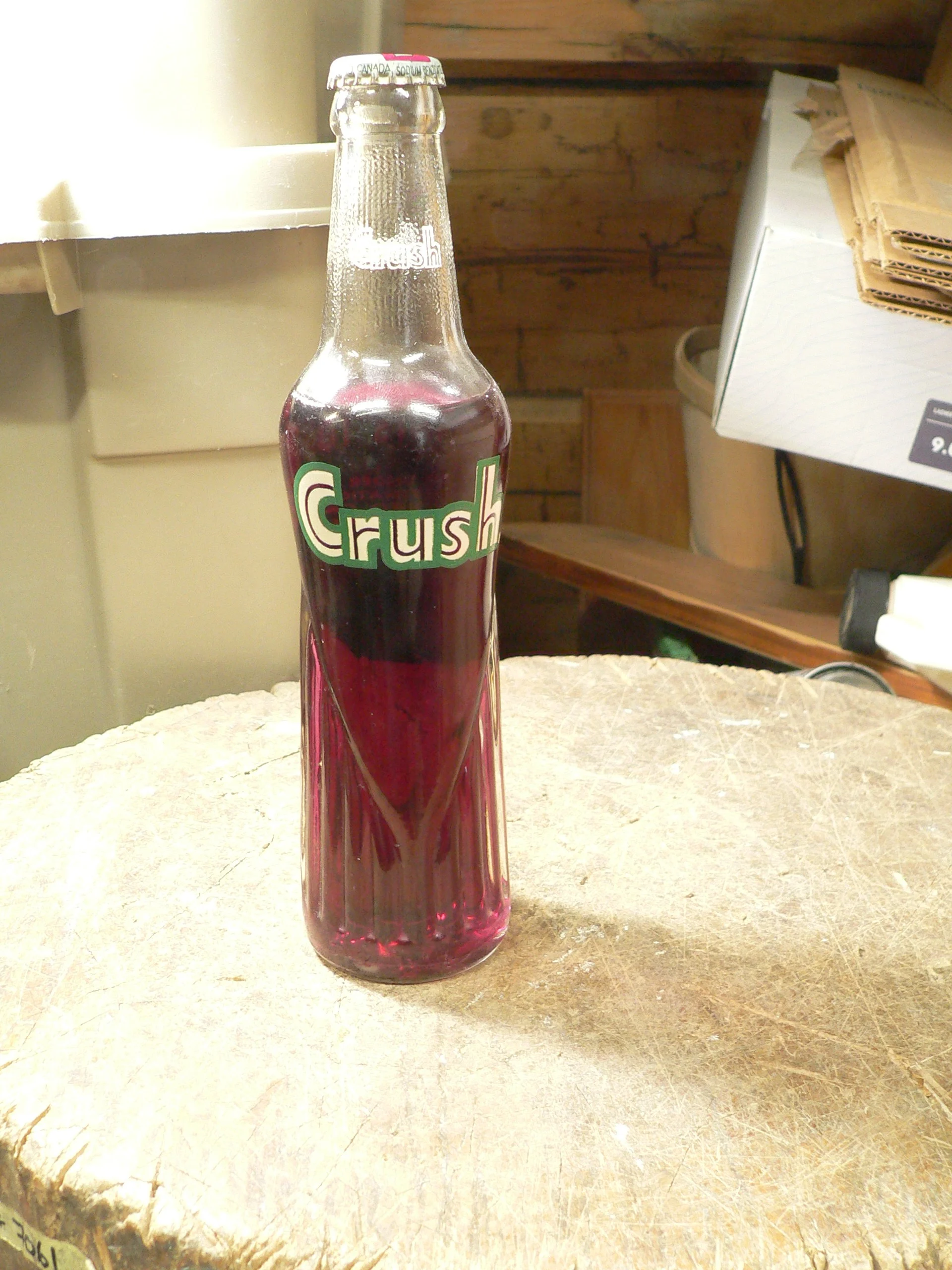 Bouteille Crush raisin # 12523.3