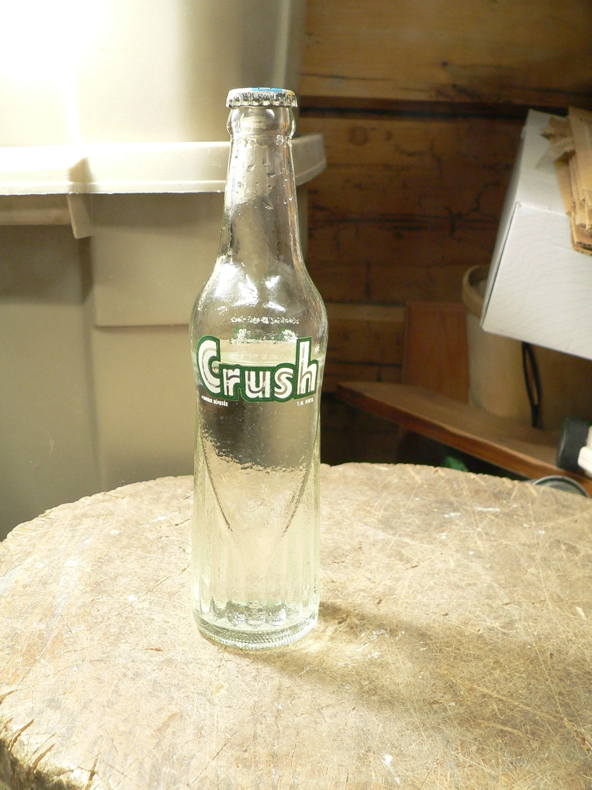 Bouteille cream soda Crush # 12523.4 