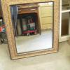 Miroir biseauté vintage # 12528