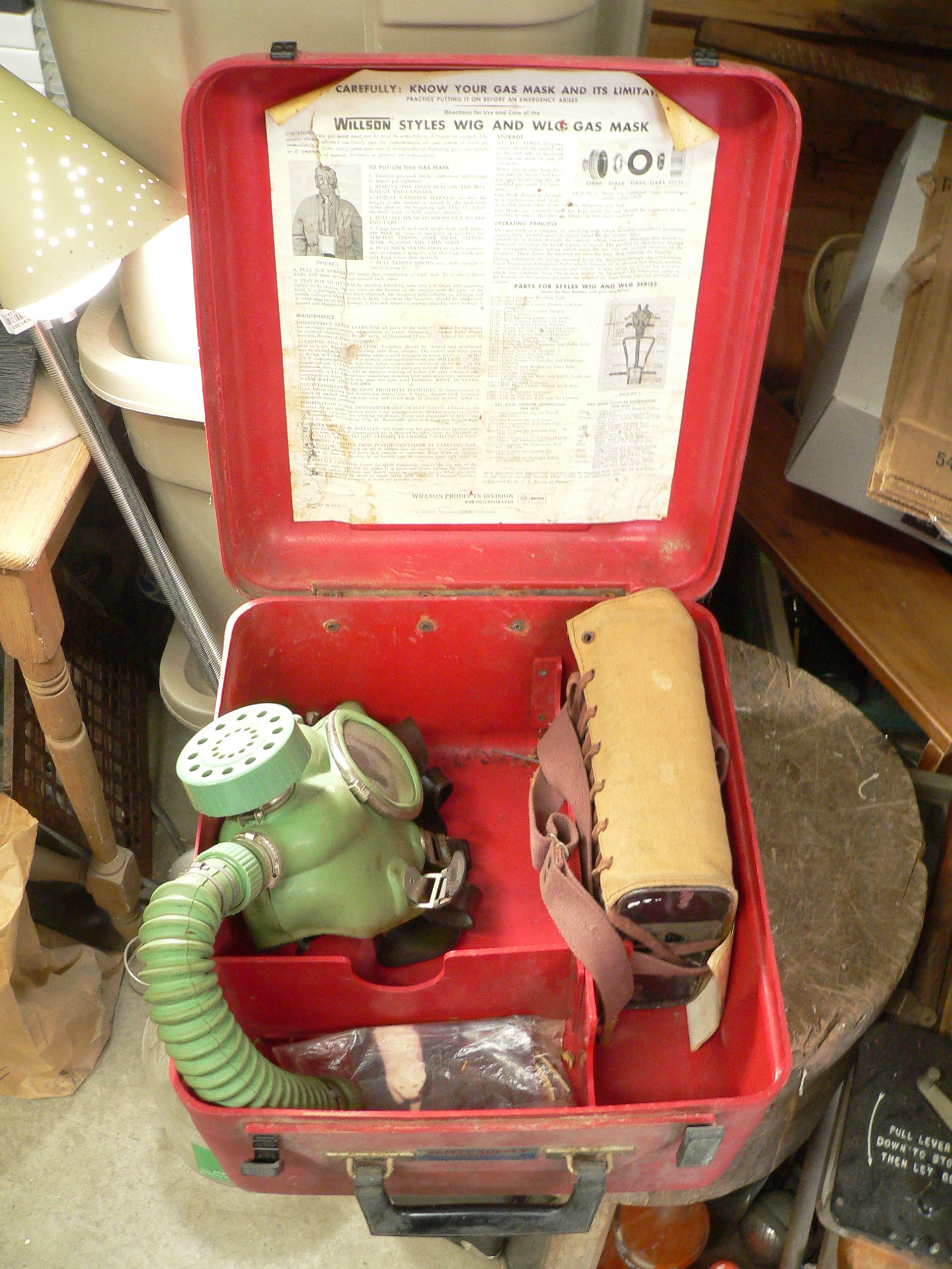  Masque a gaz vintage # 12538.1