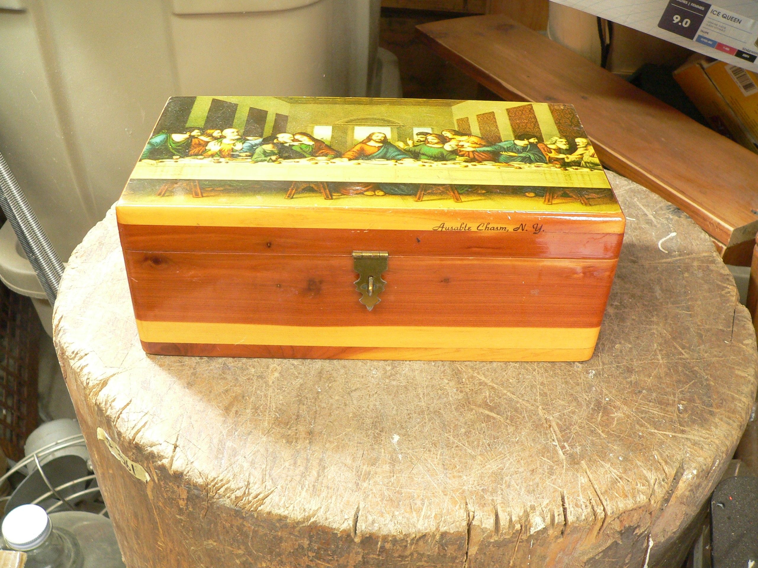 Petite boite de bois # 12551.4