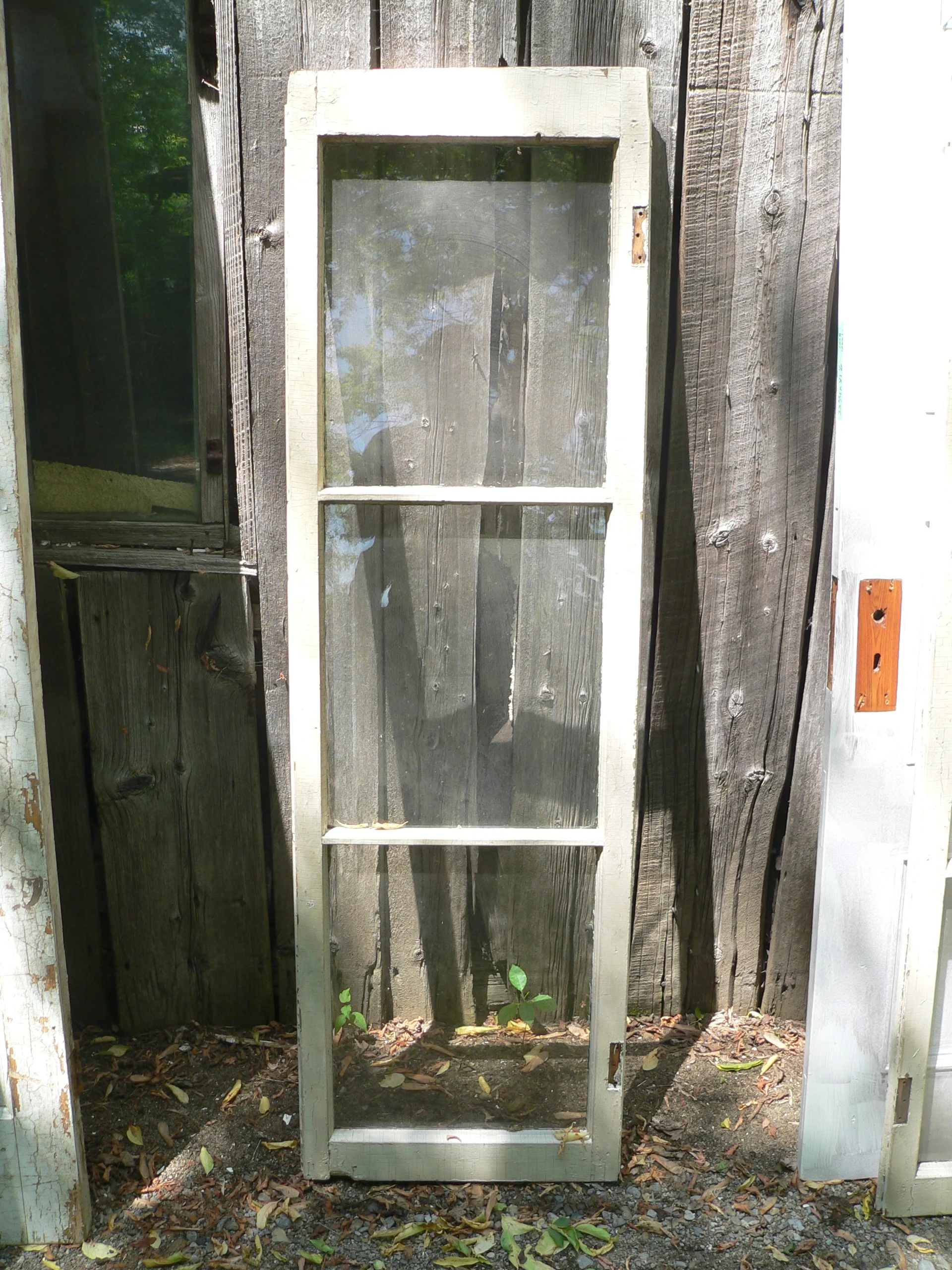 Fenêtre antique a 3 carreaux # 12656.2