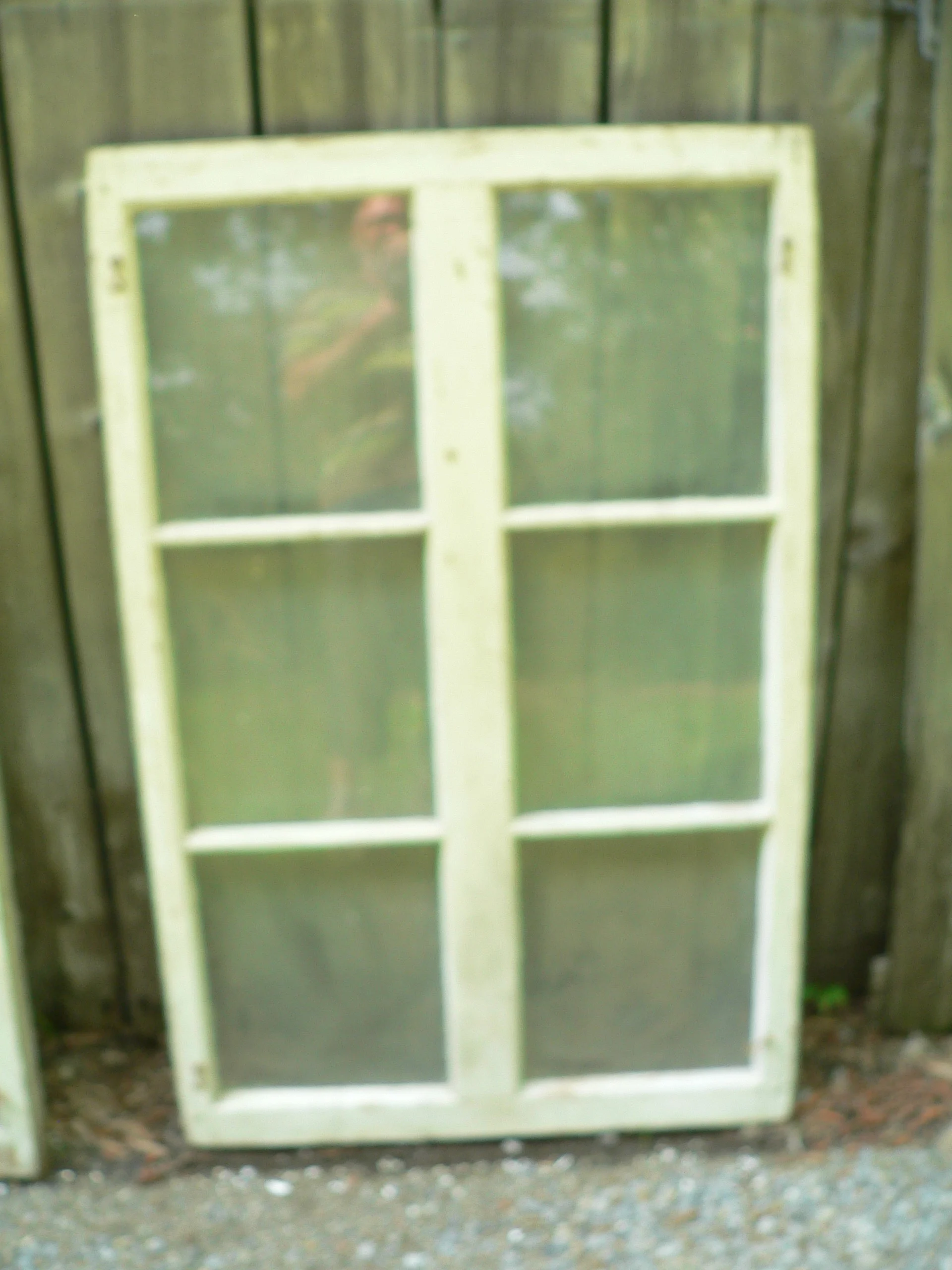 Fenêtre antique a 6 carreaux # 12694.2 