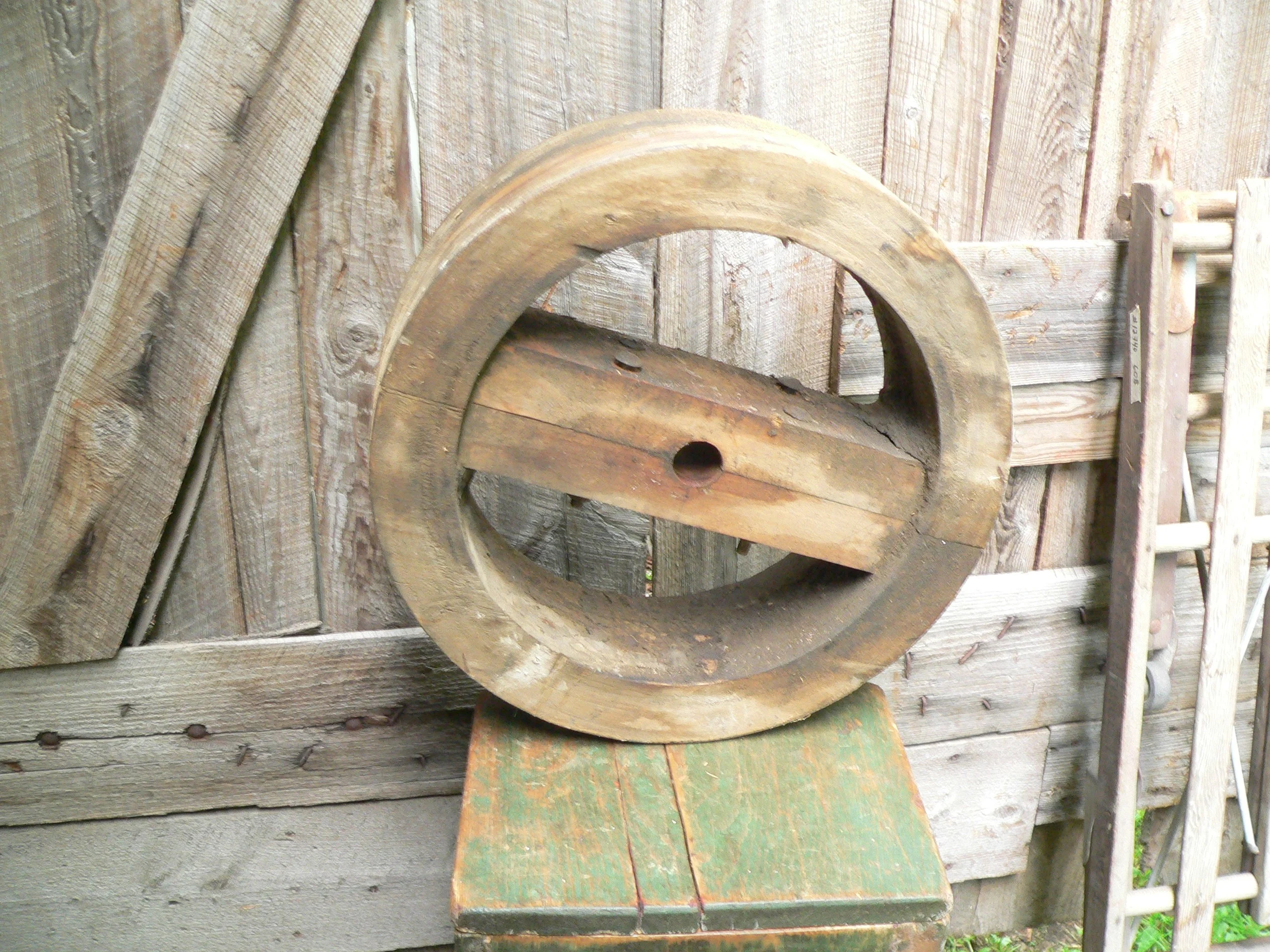 Roue antique de moulin # 12746.2