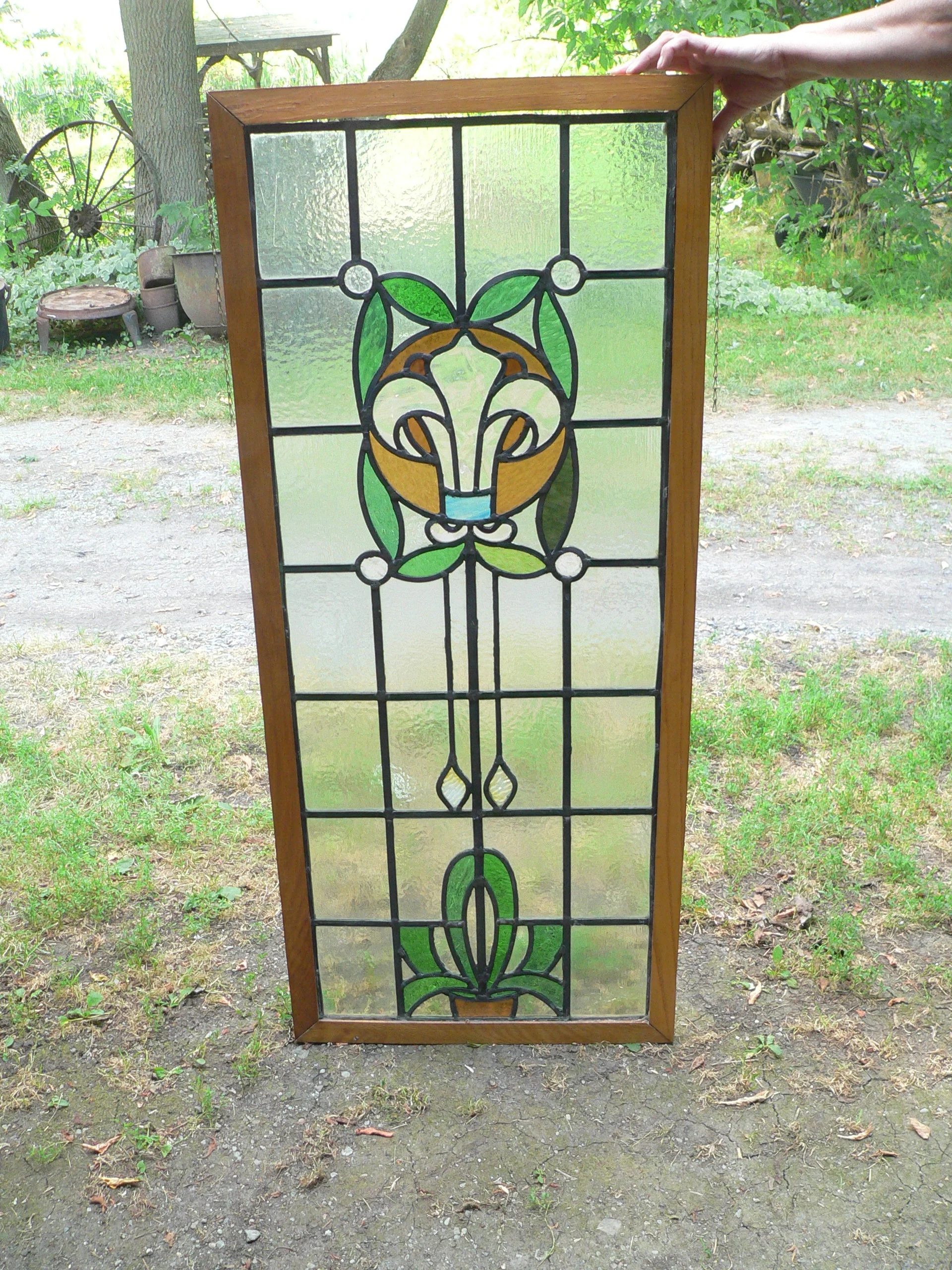 Vitrail antique # 12886.29 