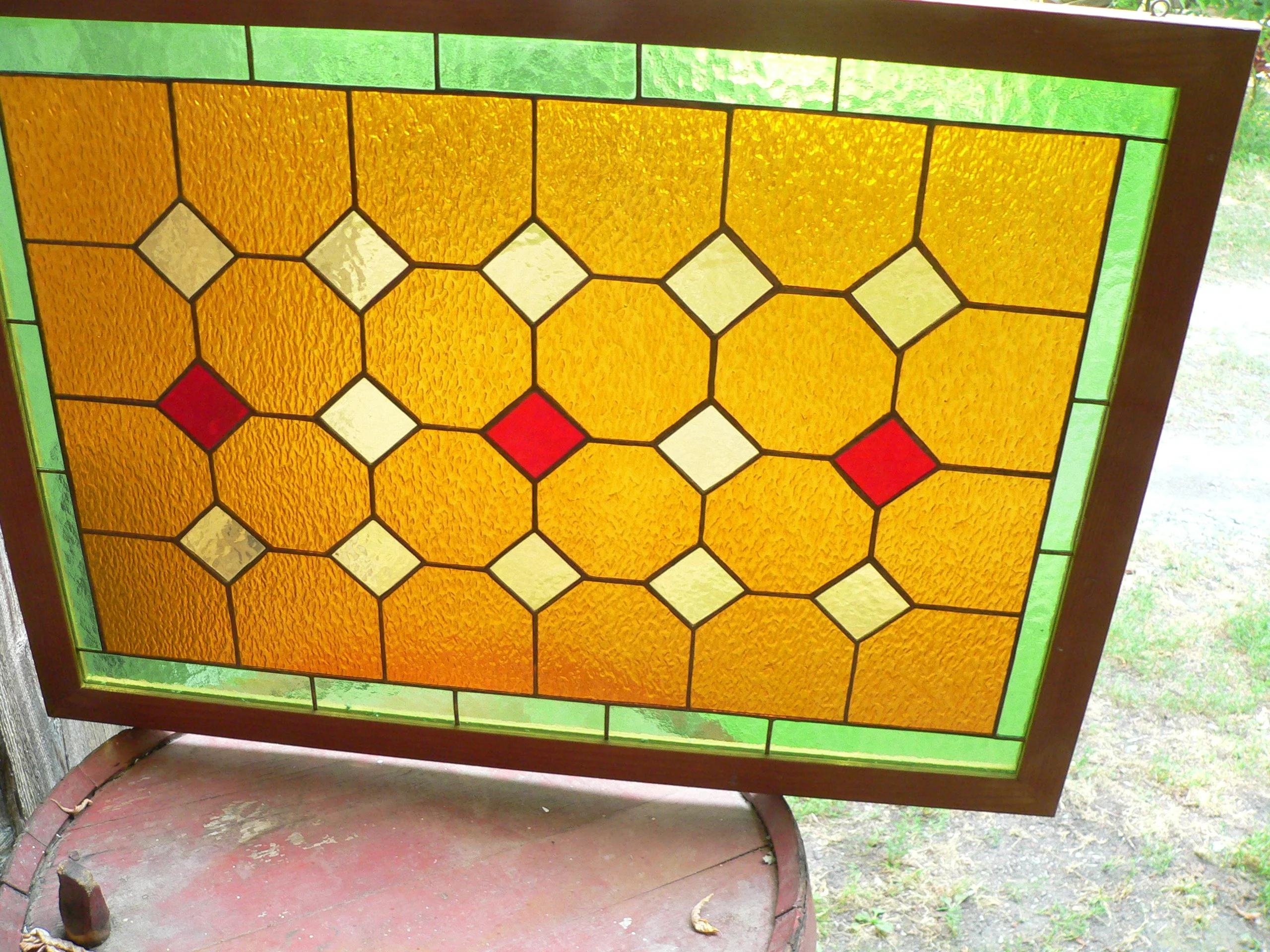 Vitrail antique # 12886.32
