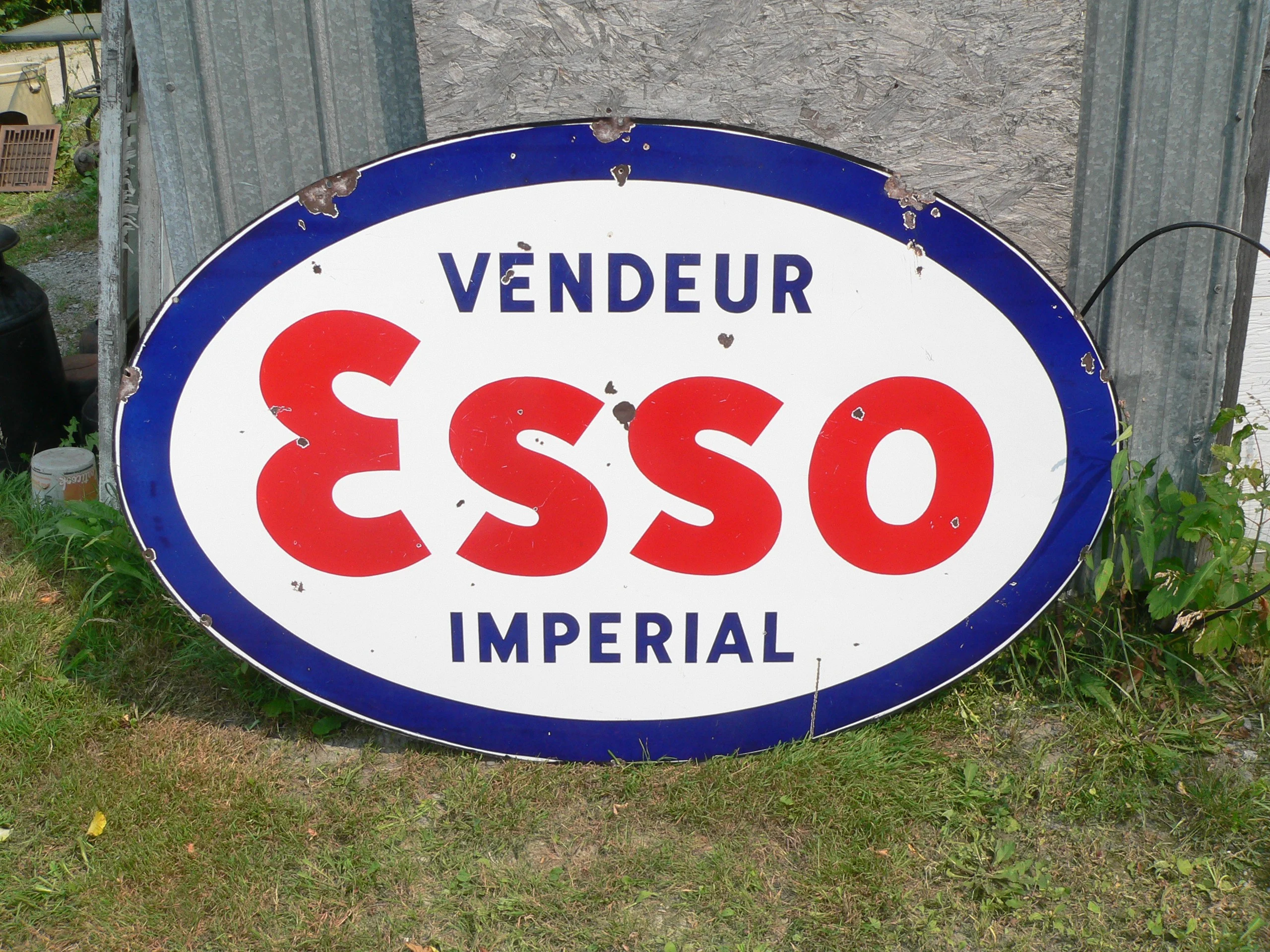 Enseigne Esso vendeur antique # 12886.6