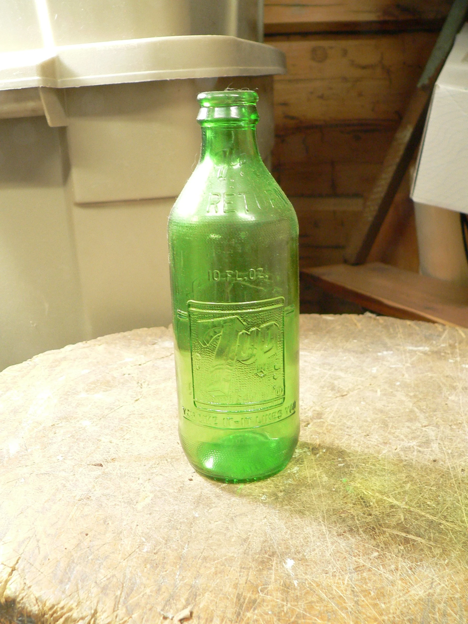 Bouteille vintage 7 up # 12889.9