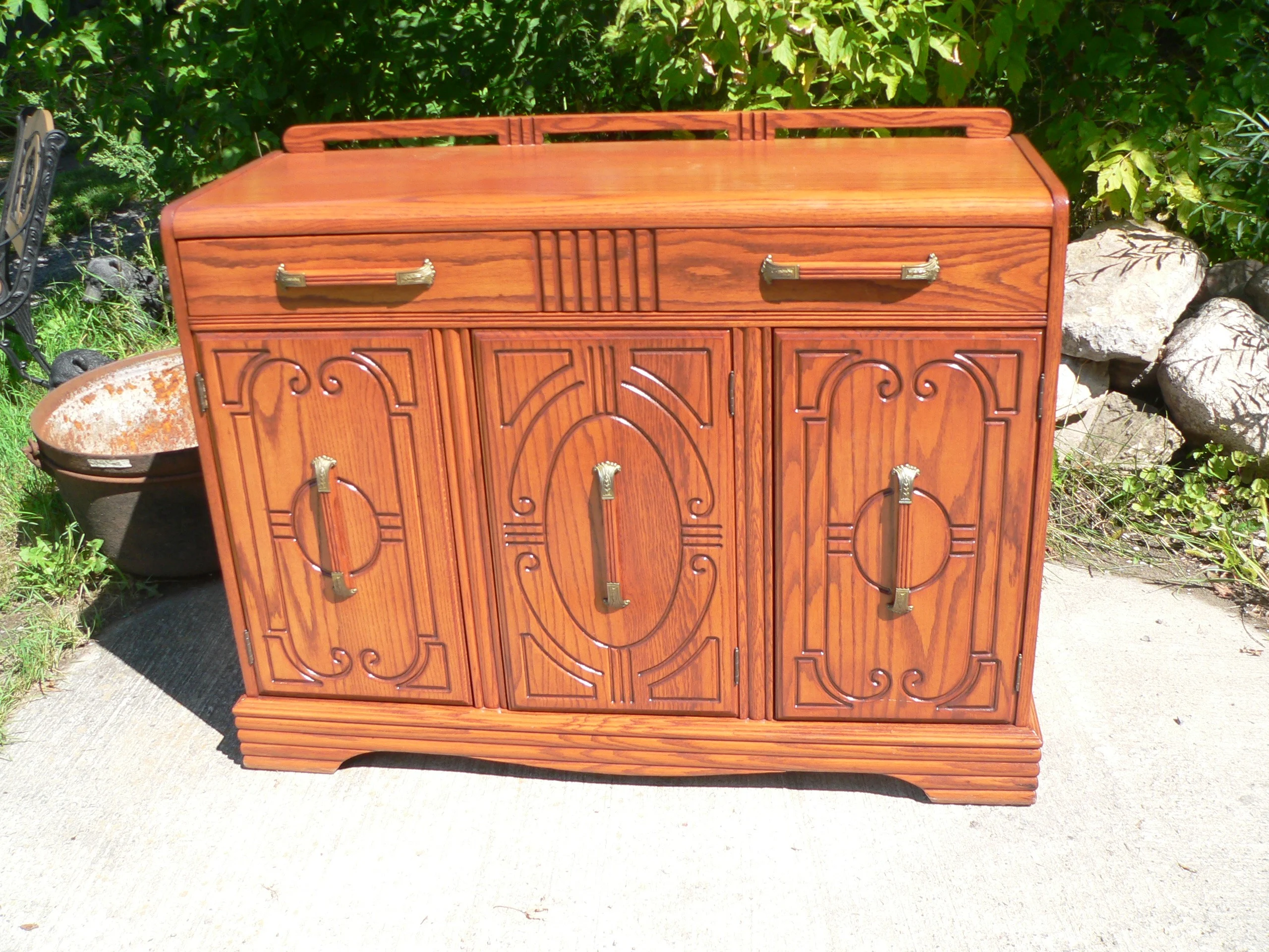 Buffet antique # 12914