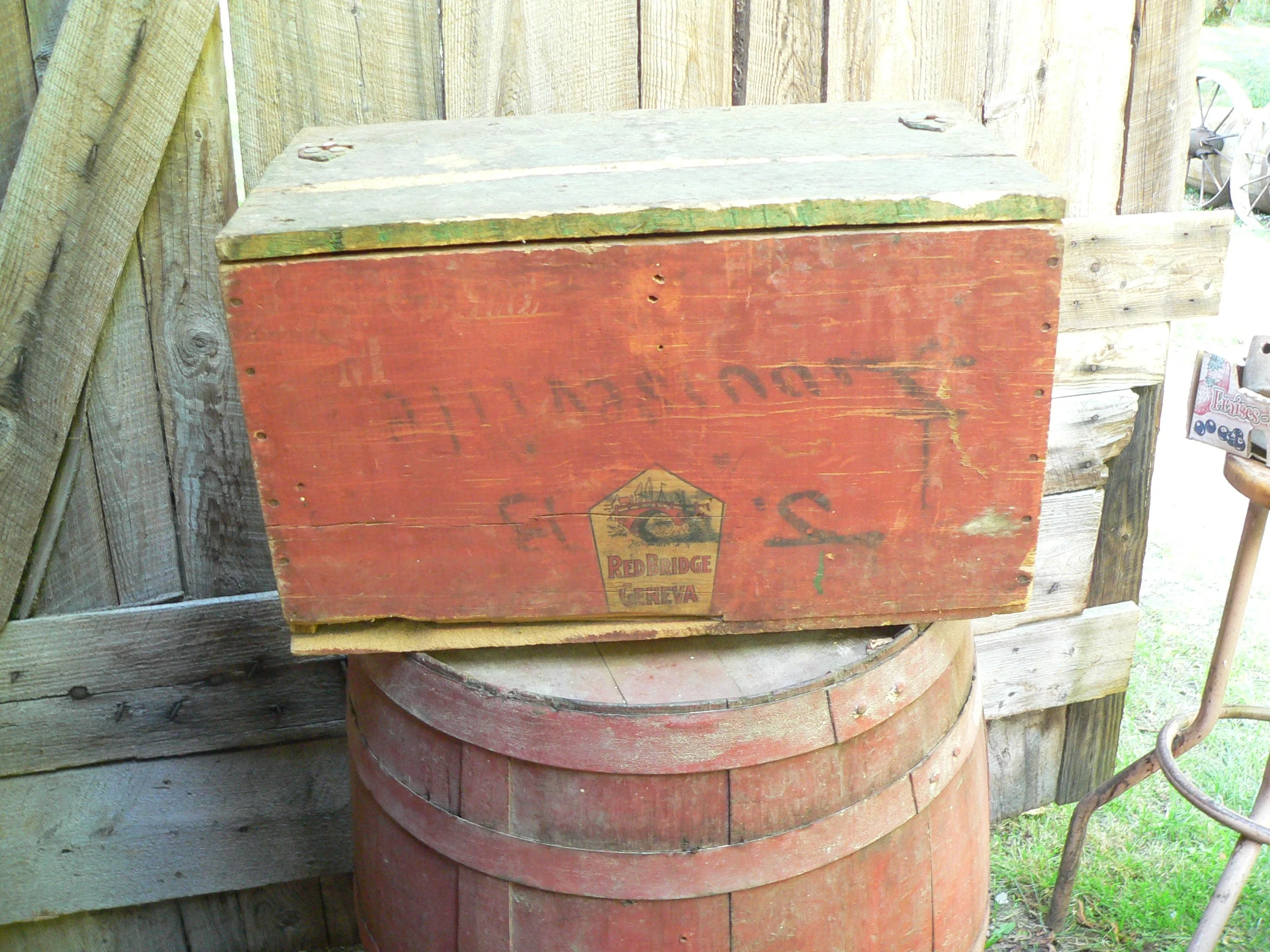 Caisse de gin red bridge # 12930.5