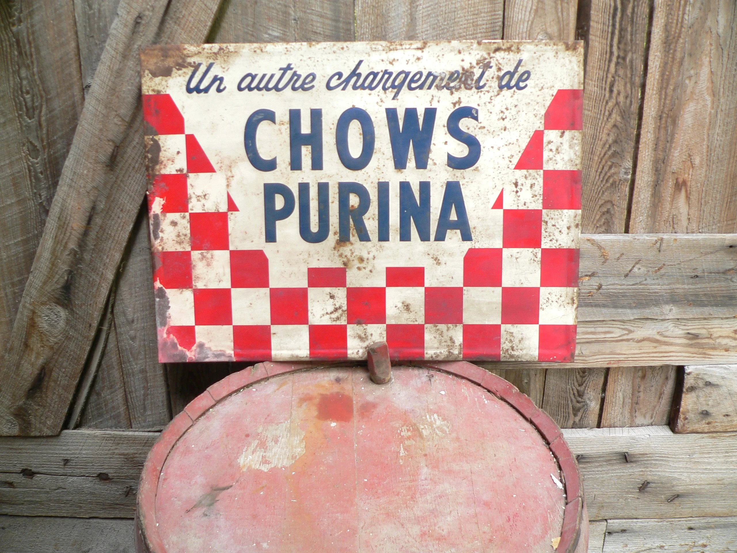 Enseigne Chows Purina # 12984.1