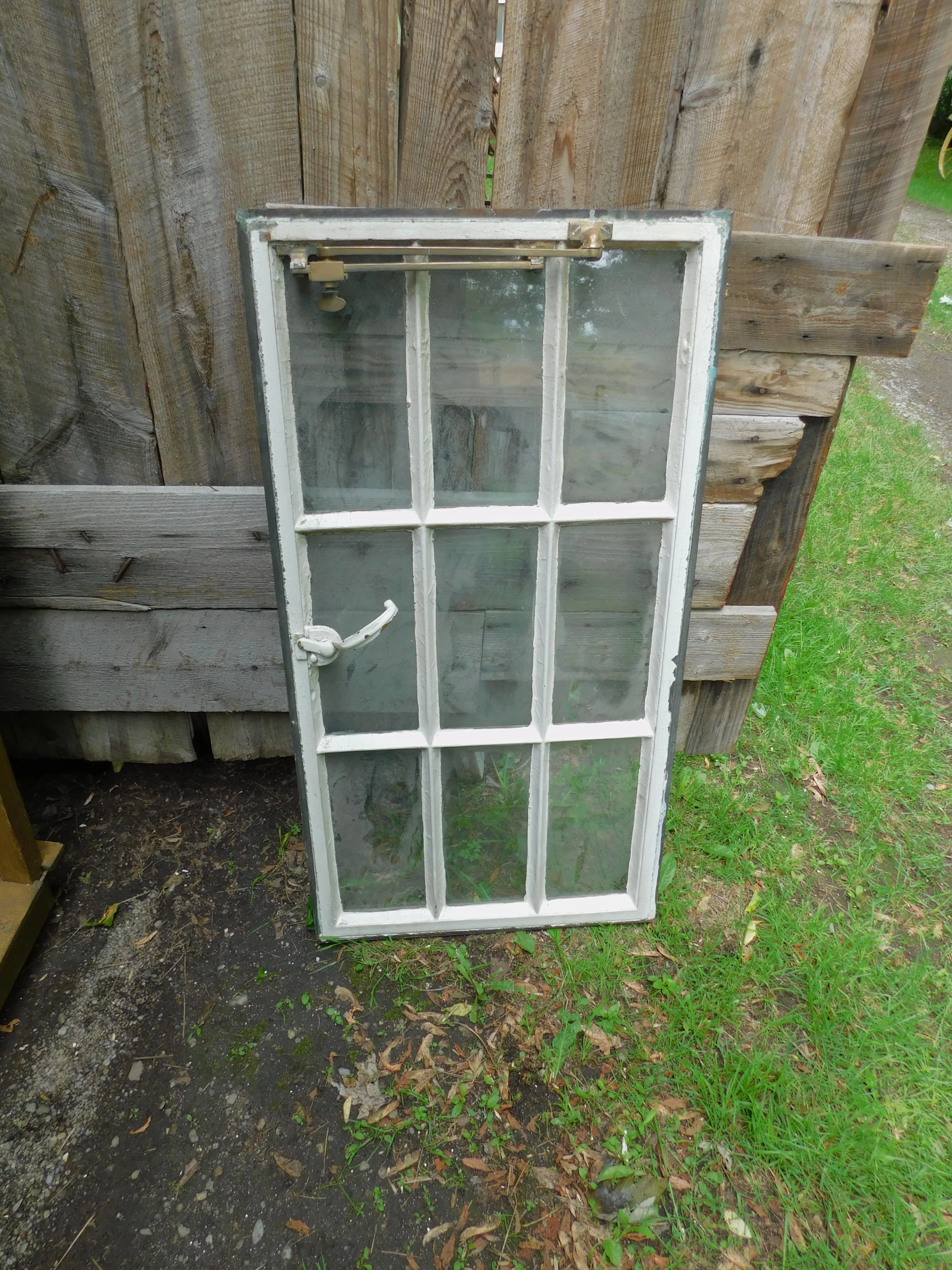 fenêtre antique a 9 carreaux # 13297.1