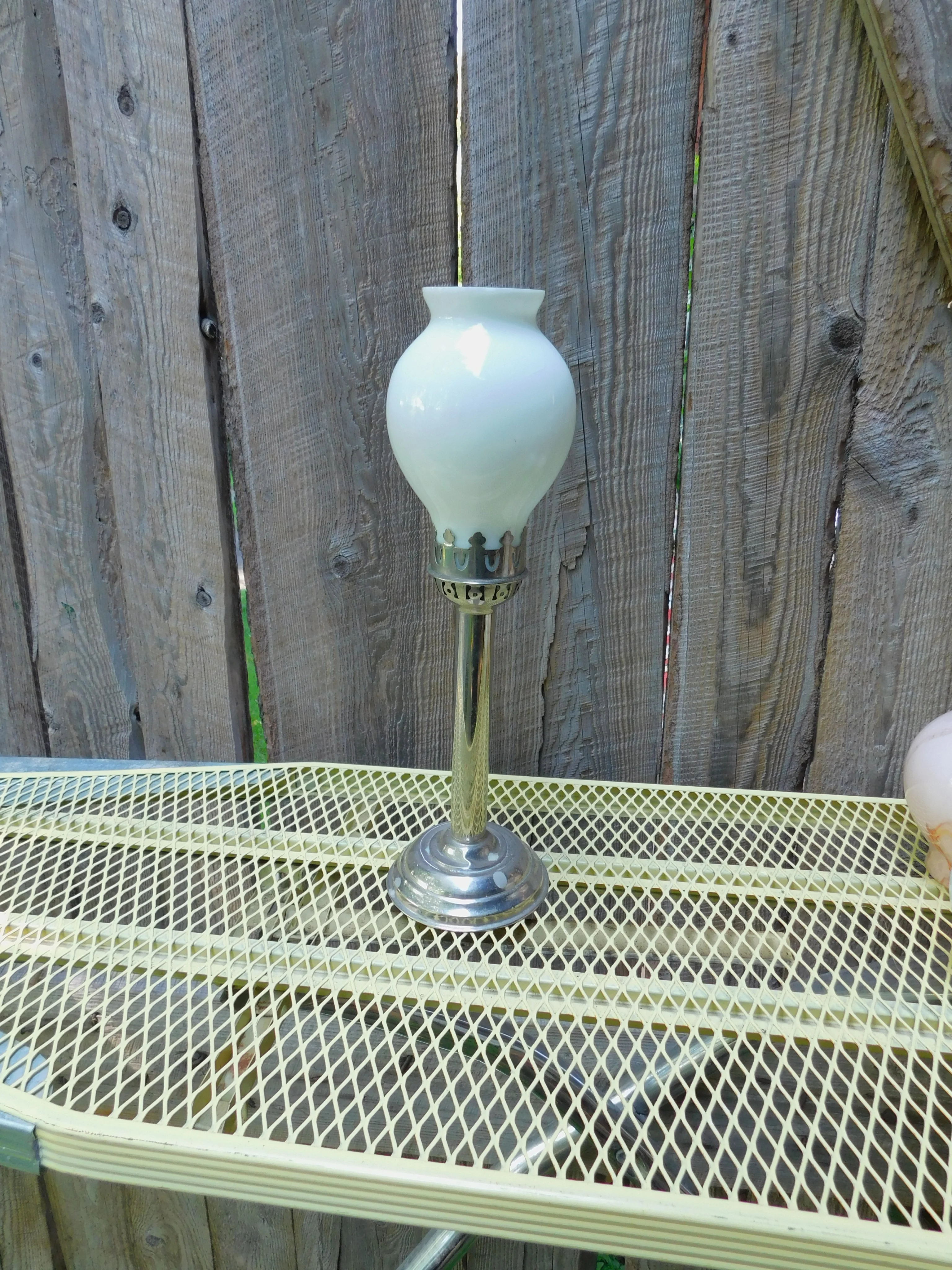Lampe bougeoir sherwood antique # 13319.3