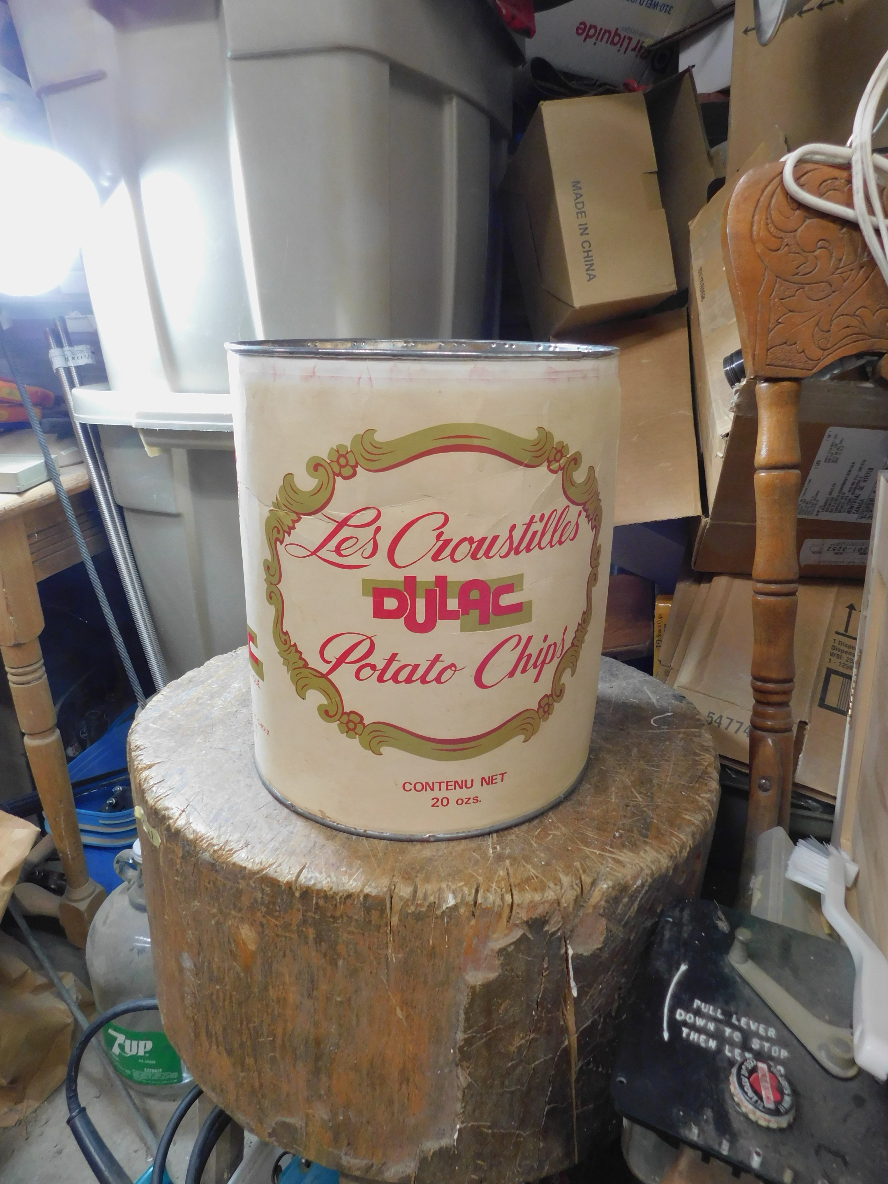 Canne de chip dulac antique # 13356.47